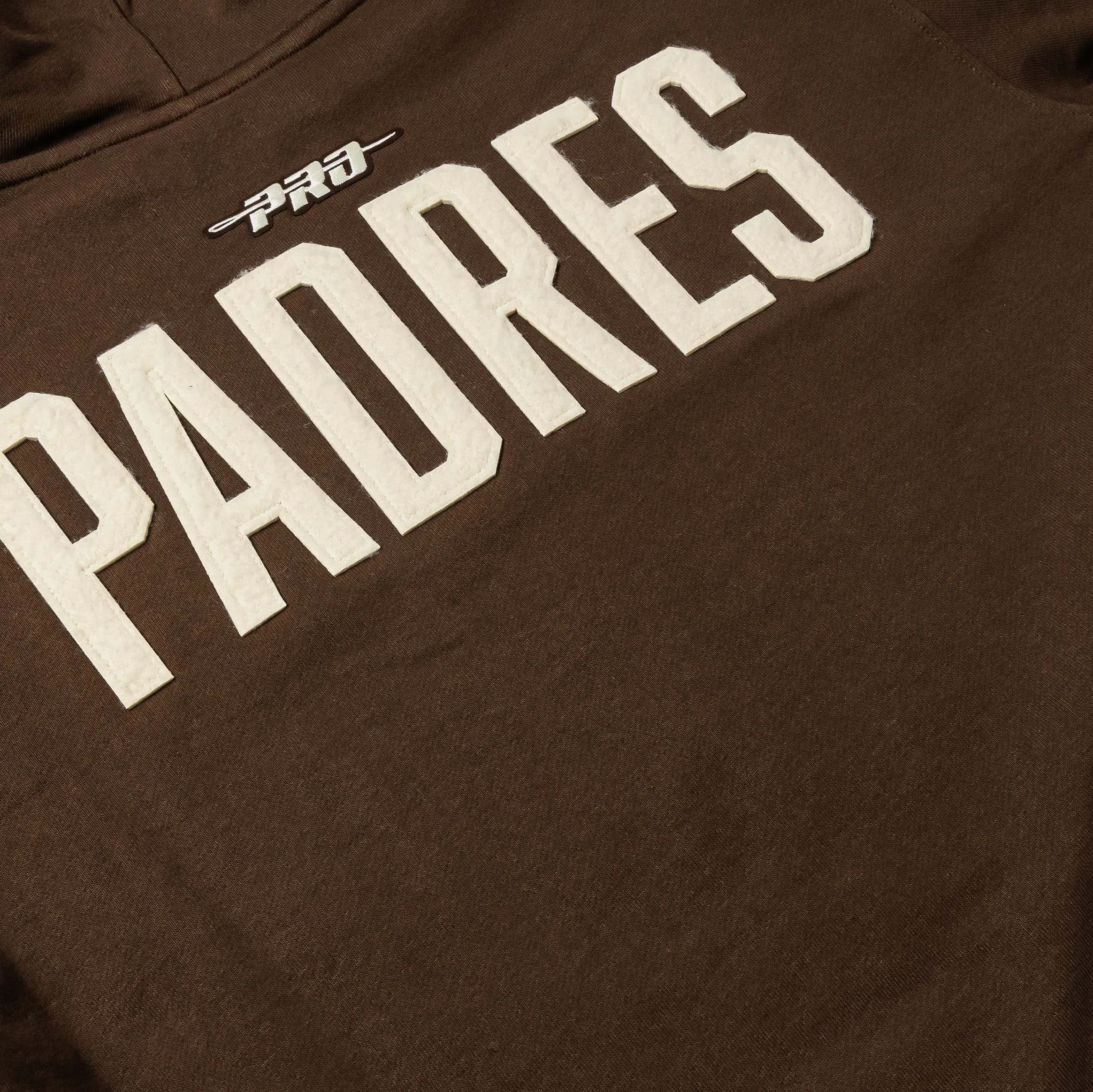 PRO STANDARD San Diego Padres Originals Fleece Pullover Mens Hoodie (Brown/White)