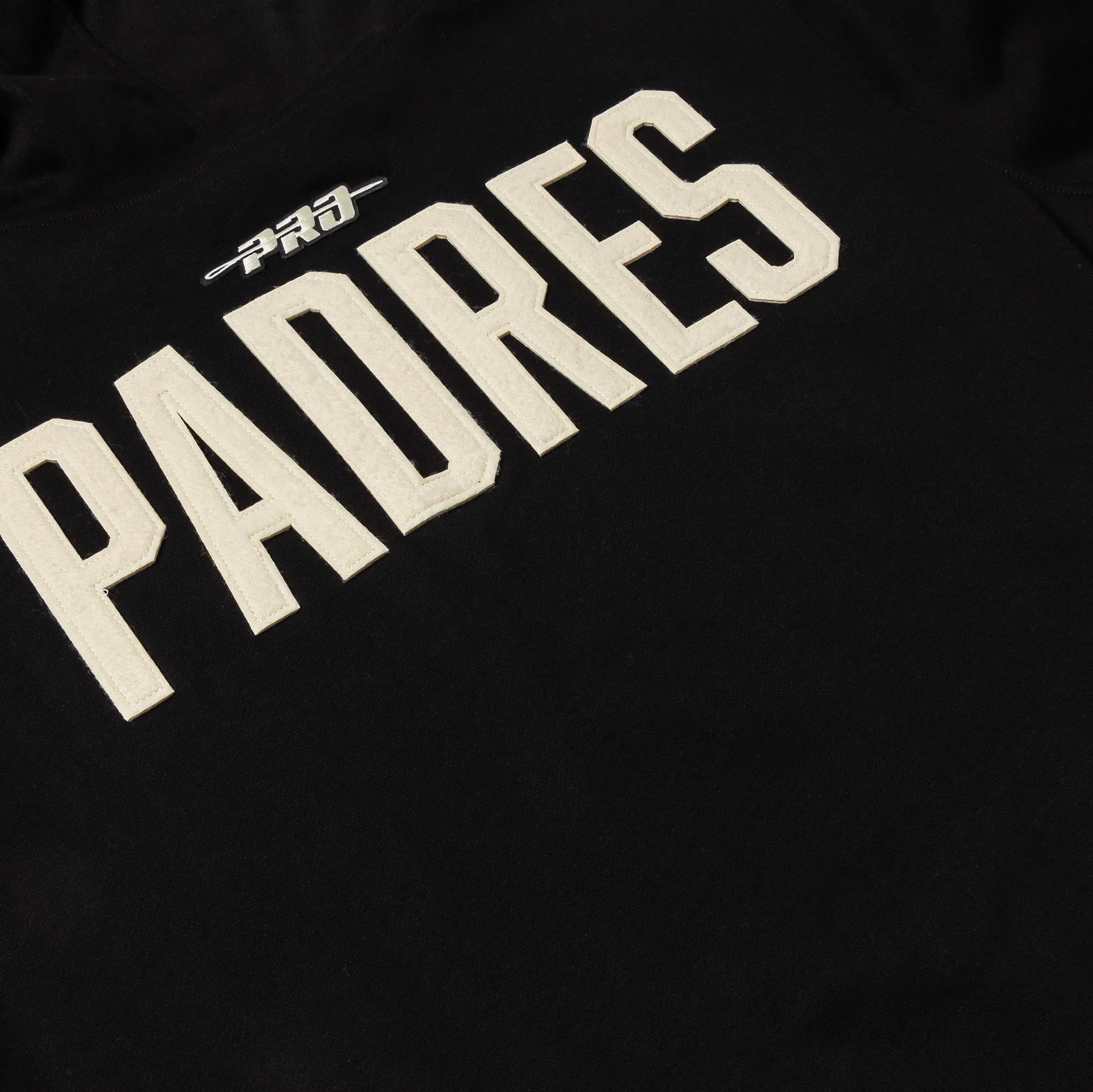 PRO STANDARD San Diego Padres Originals Fleece Pullover Mens Hoodie (Black/White)