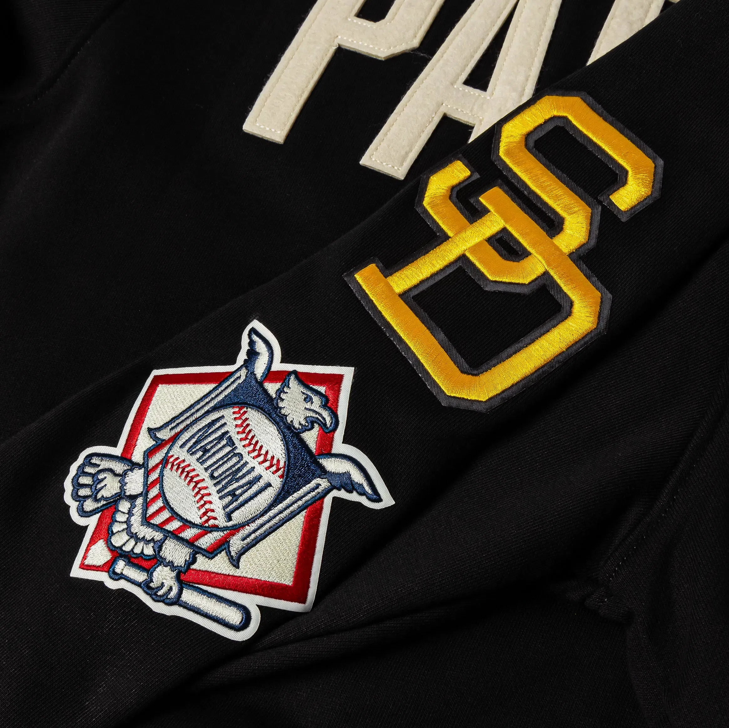 PRO STANDARD San Diego Padres Originals Fleece Pullover Mens Hoodie (Black/White)