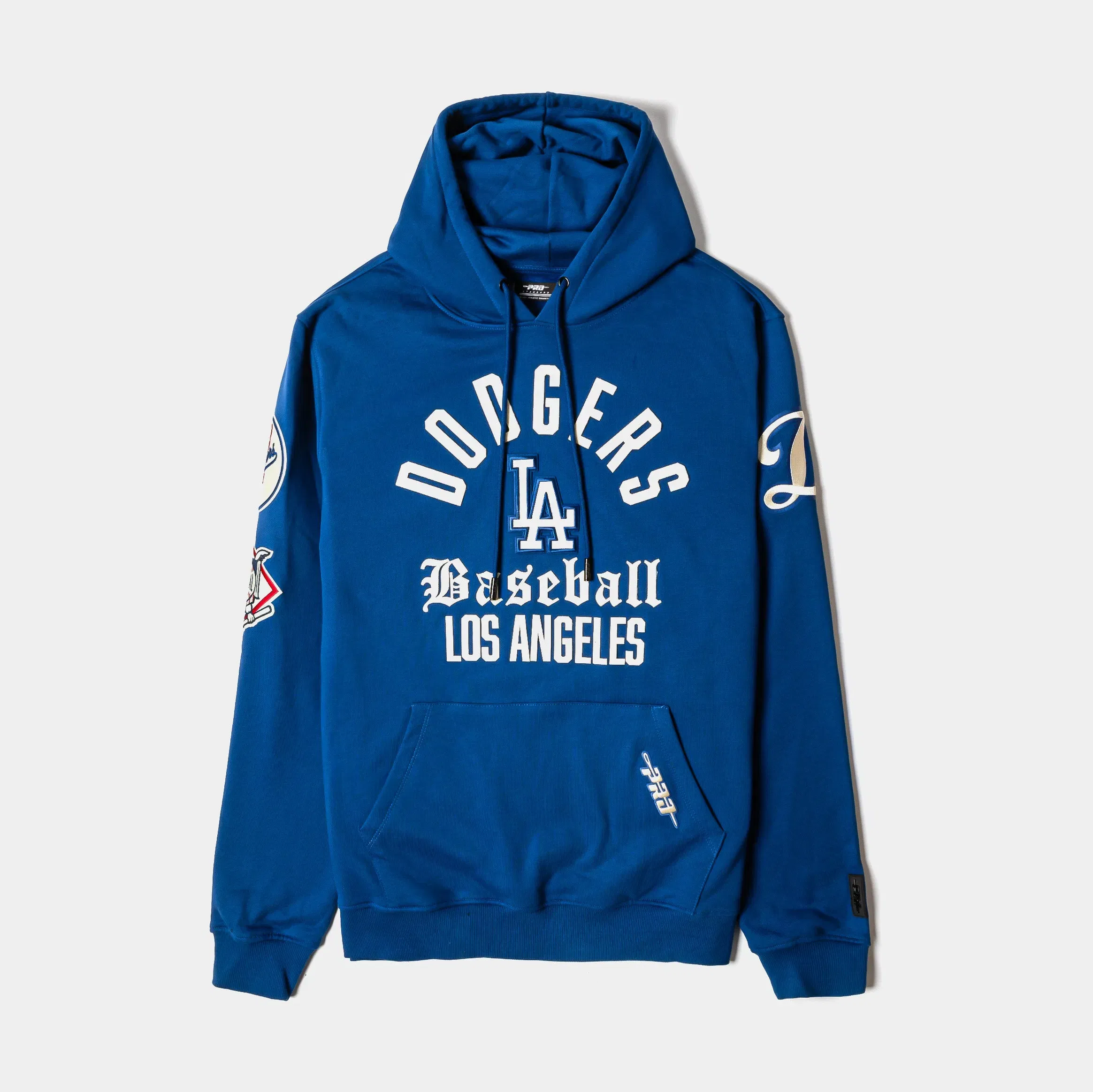 PRO STANDARD Shoe Palace Exclusive Los Angeles Dodgers Originals Pullover Mens Hoodie (Blue/White)