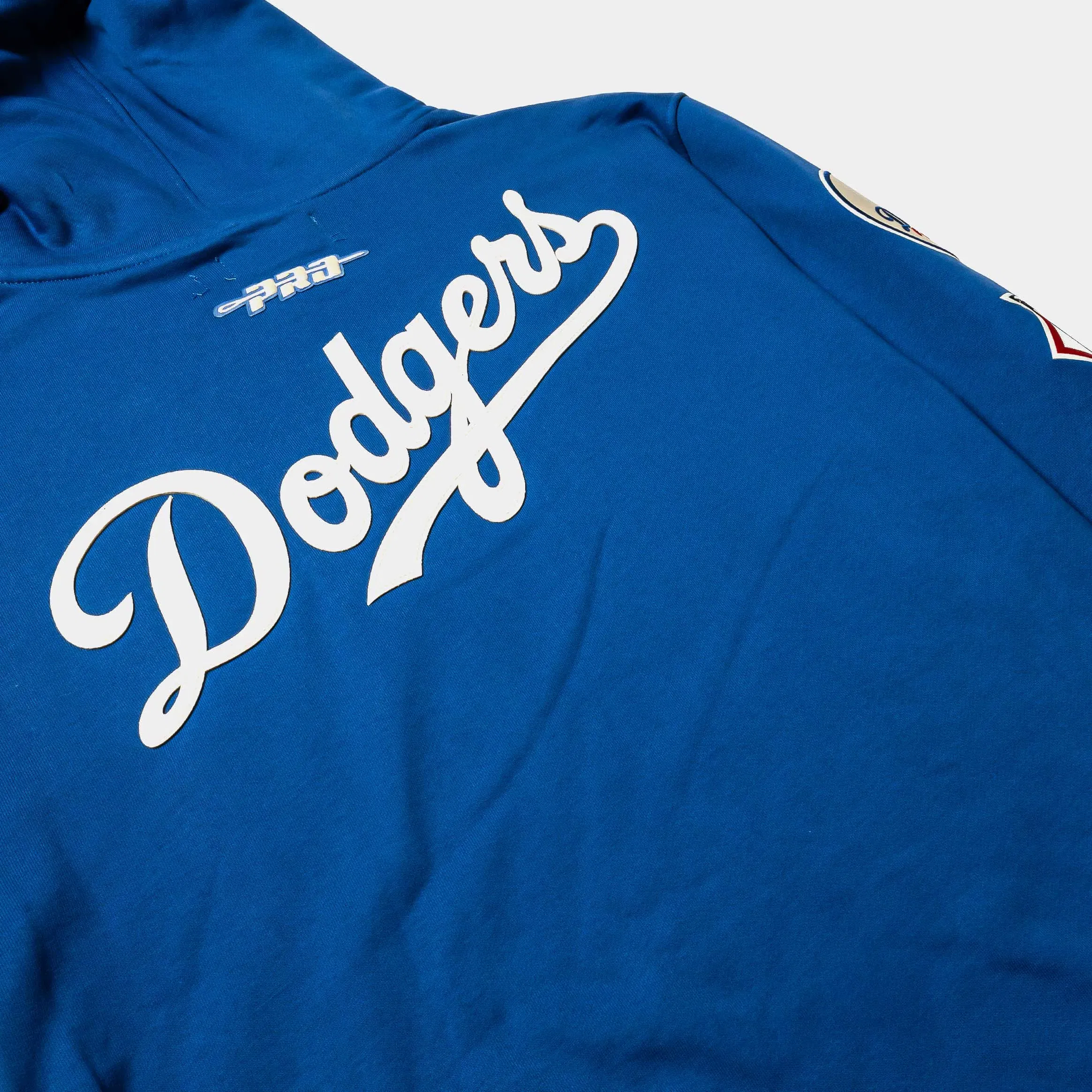 PRO STANDARD Shoe Palace Exclusive Los Angeles Dodgers Originals Pullover Mens Hoodie (Blue/White)