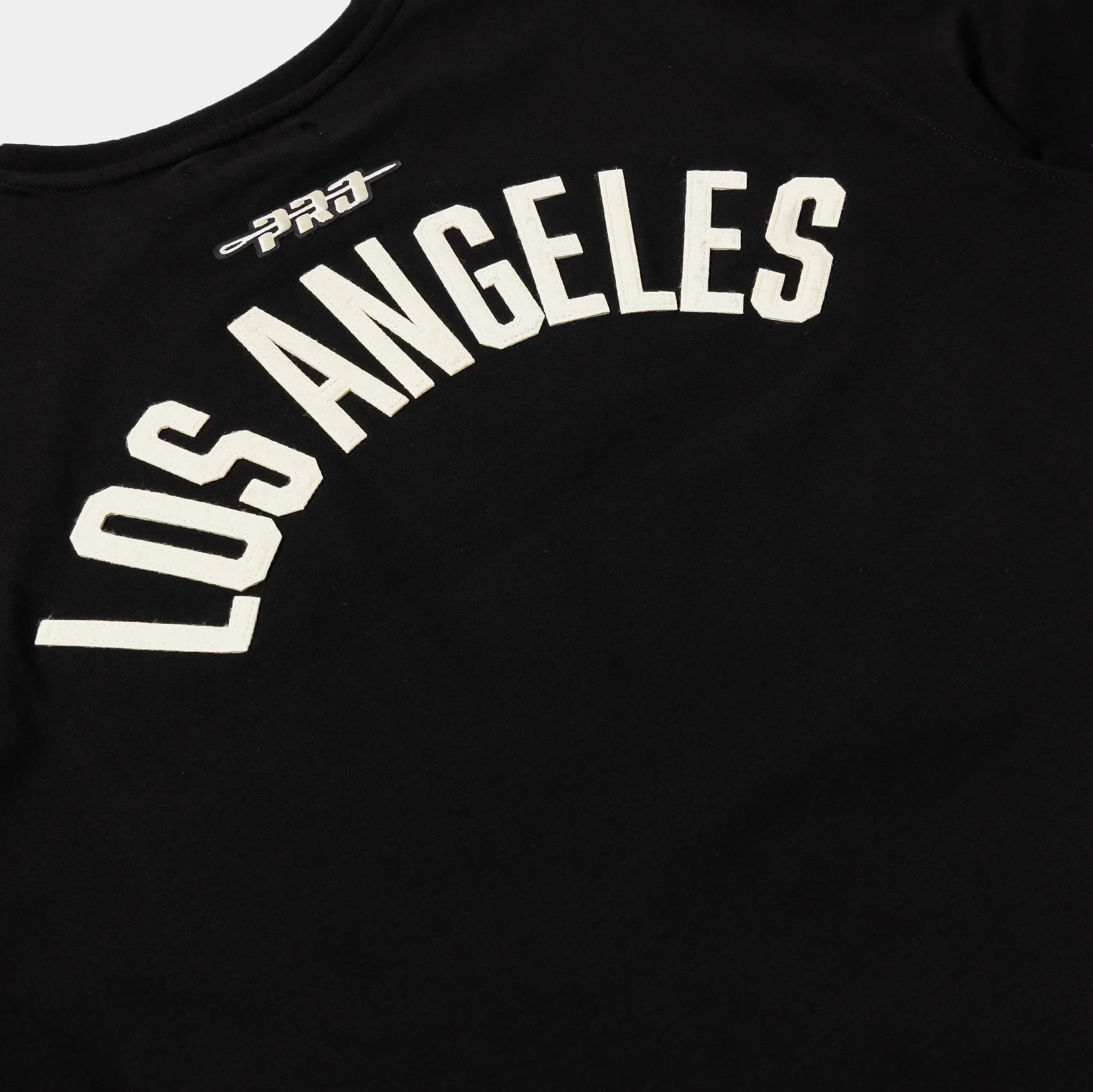 PRO STANDARD Shoe Palace Exclusive Los Angeles Dodgers Modern Originals Mens Short Sleeve Shirt (Black)