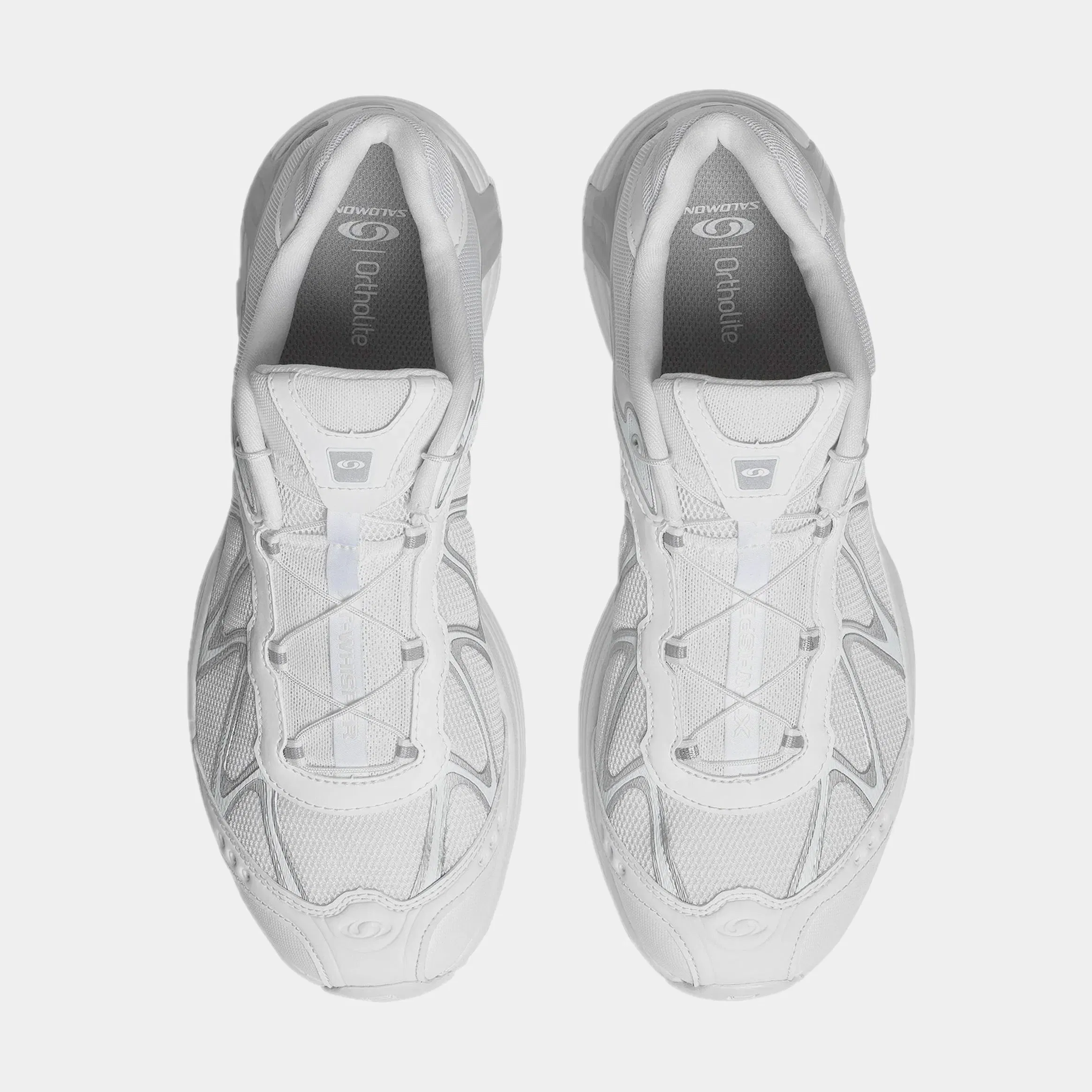 Salomon XT Whisper Mens Running Shoes (White/Lunar Rock/Footwear Silver)