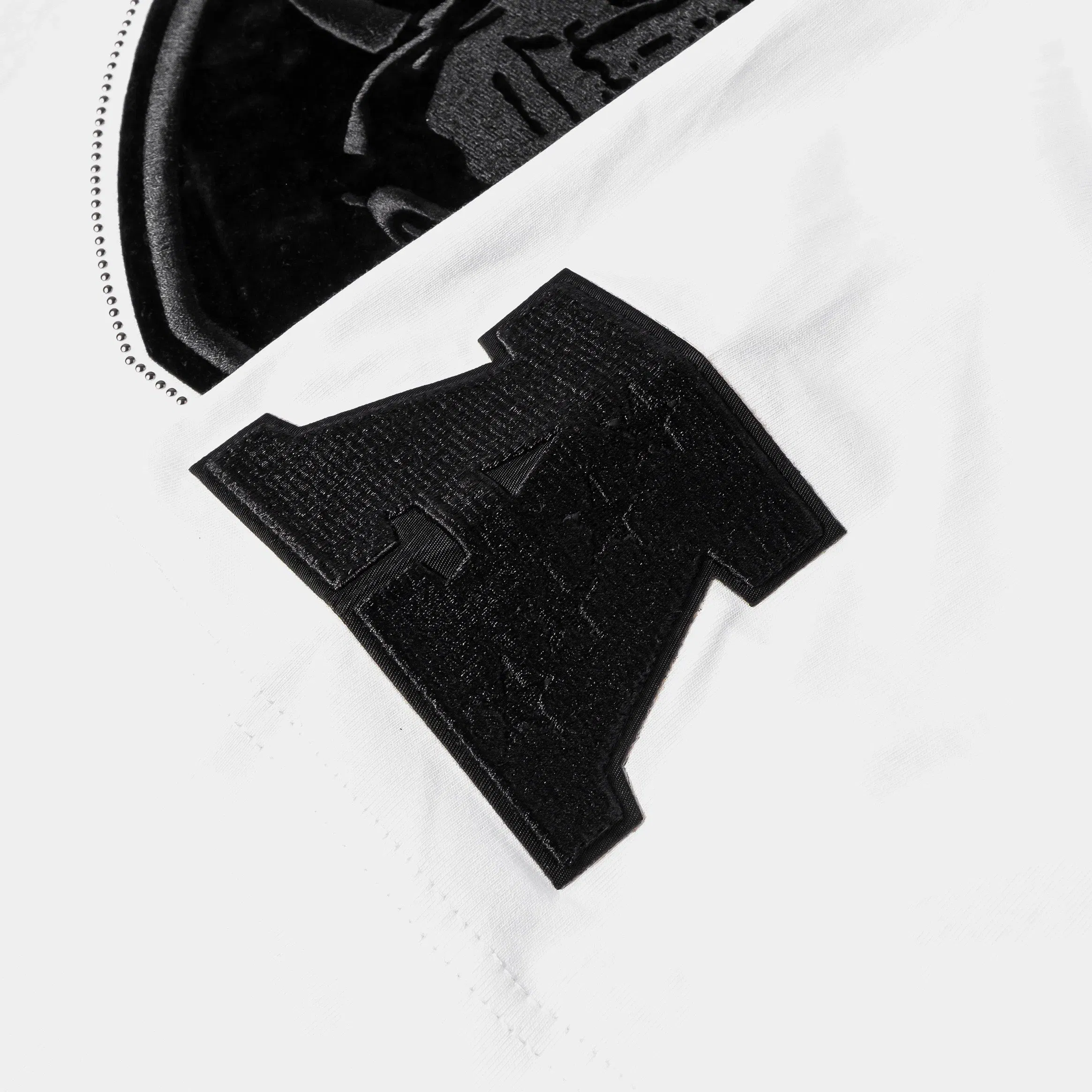 PRO STANDARD Las Vegas Raiders Blackout Mens Short Sleeve Shirt (White/Black)