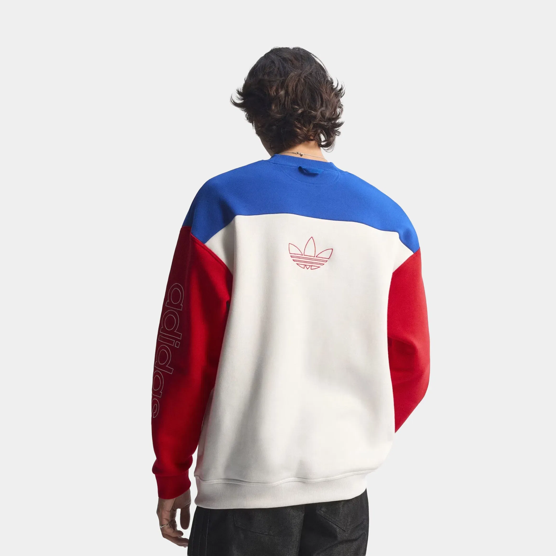 adidas USA 94 Graphic Crew Mens Sweatshirt (Royal Blue/Cloud White)