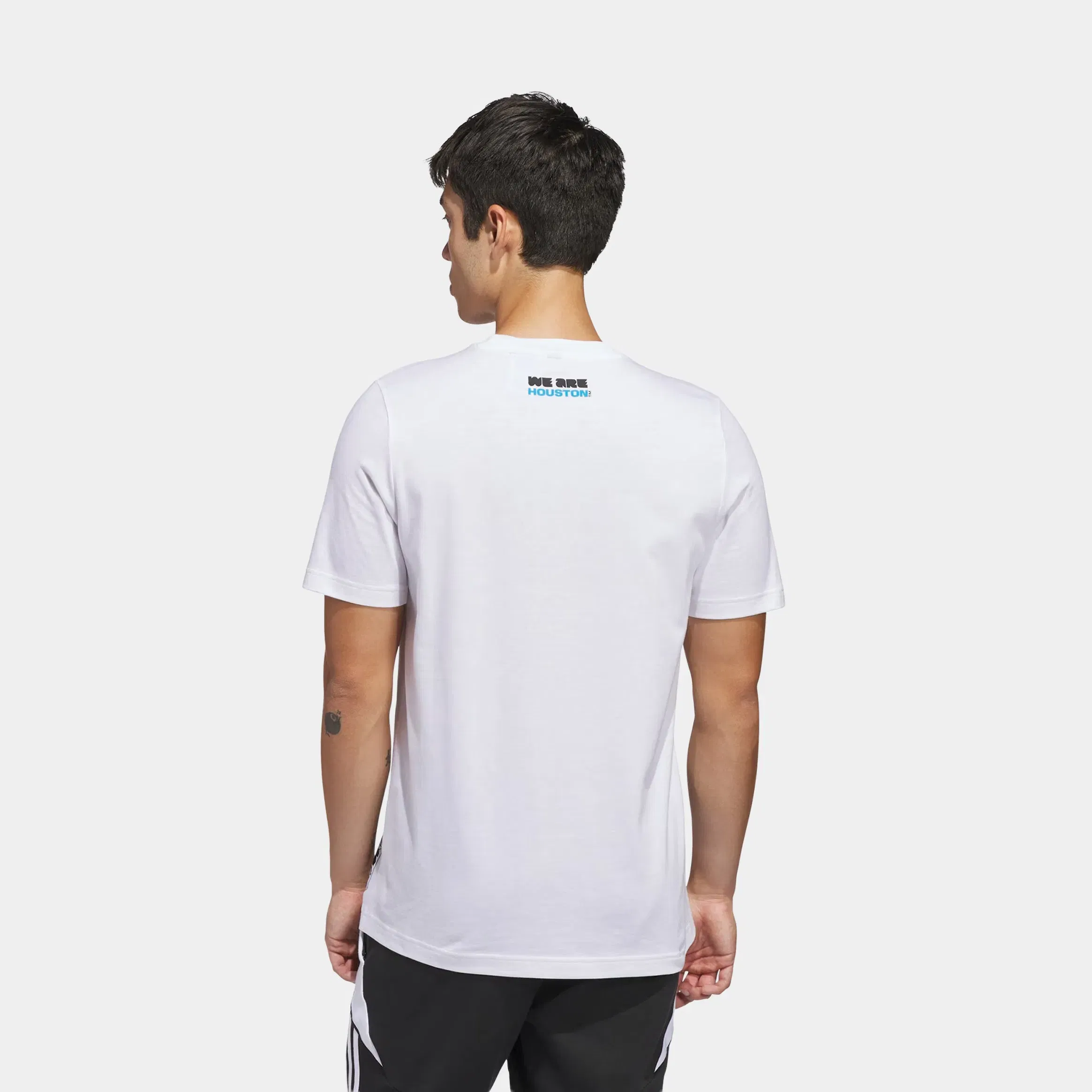 adidas FIFA World Cup '26 Host City Houston Graphic Mens Short Sleeve Shirt (White)