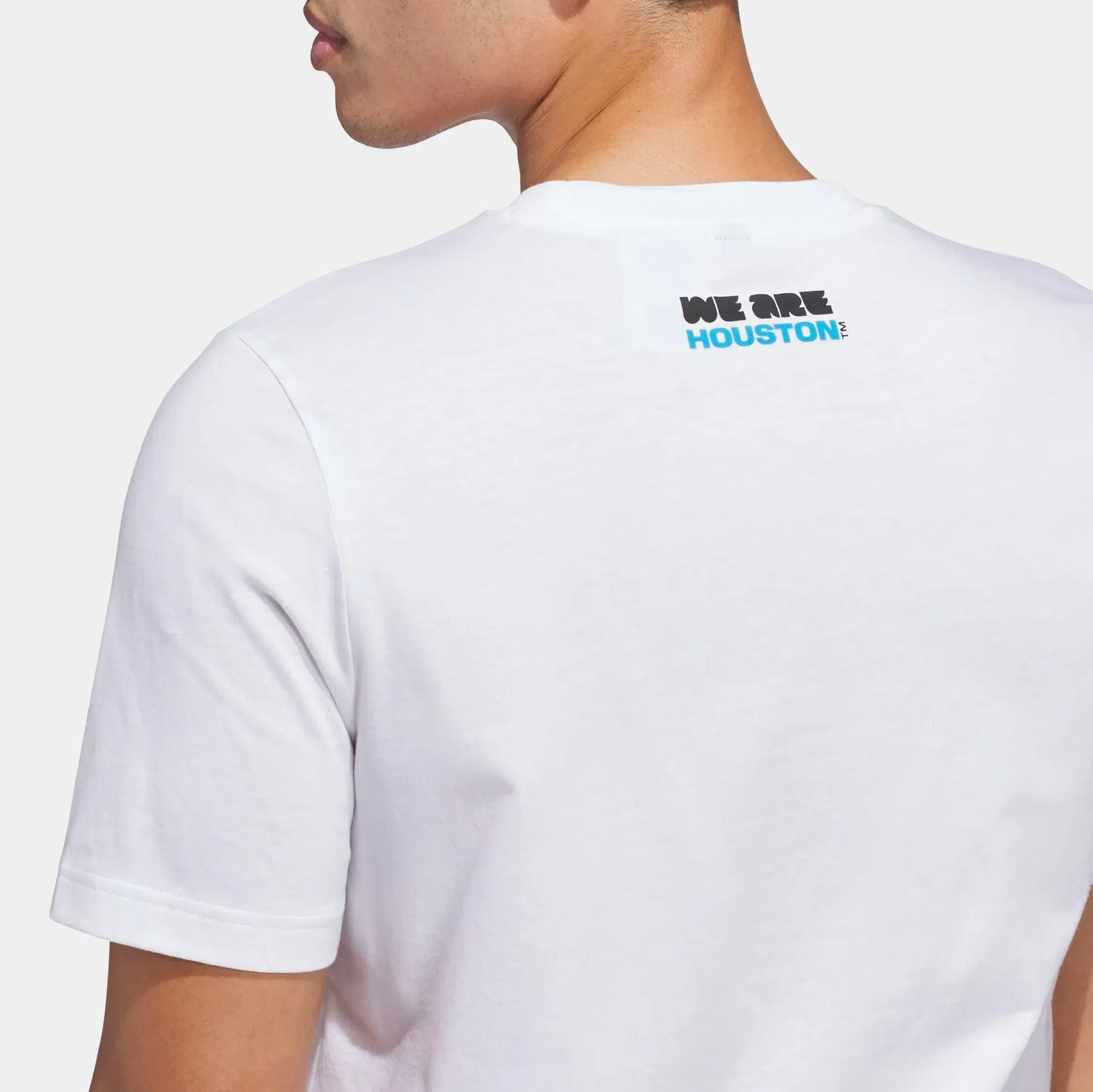 adidas FIFA World Cup '26 Host City Houston Graphic Mens Short Sleeve Shirt (White)