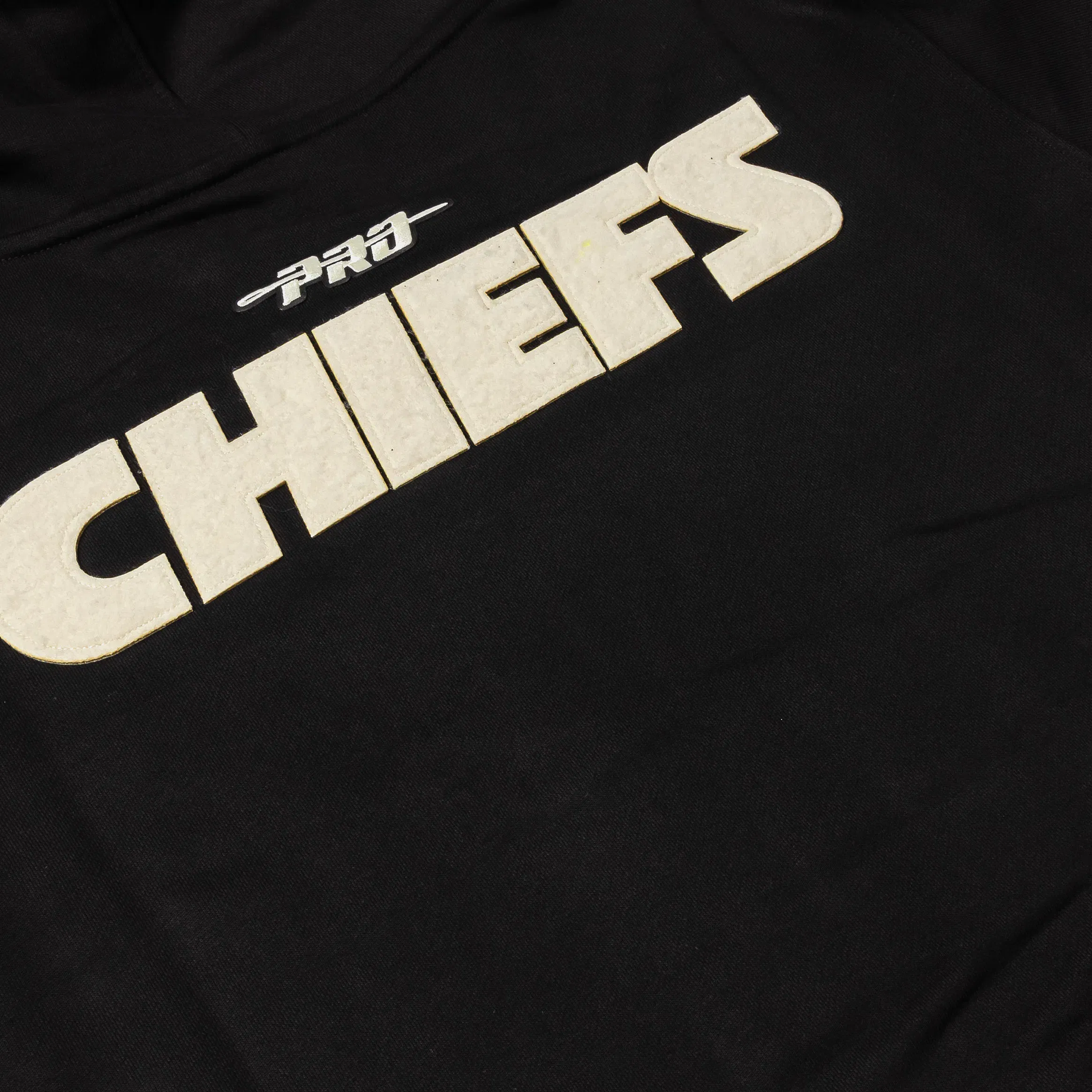 PRO STANDARD Kansas City Chiefs Original Fleece Pullover Mens Hoodie (Black/White)
