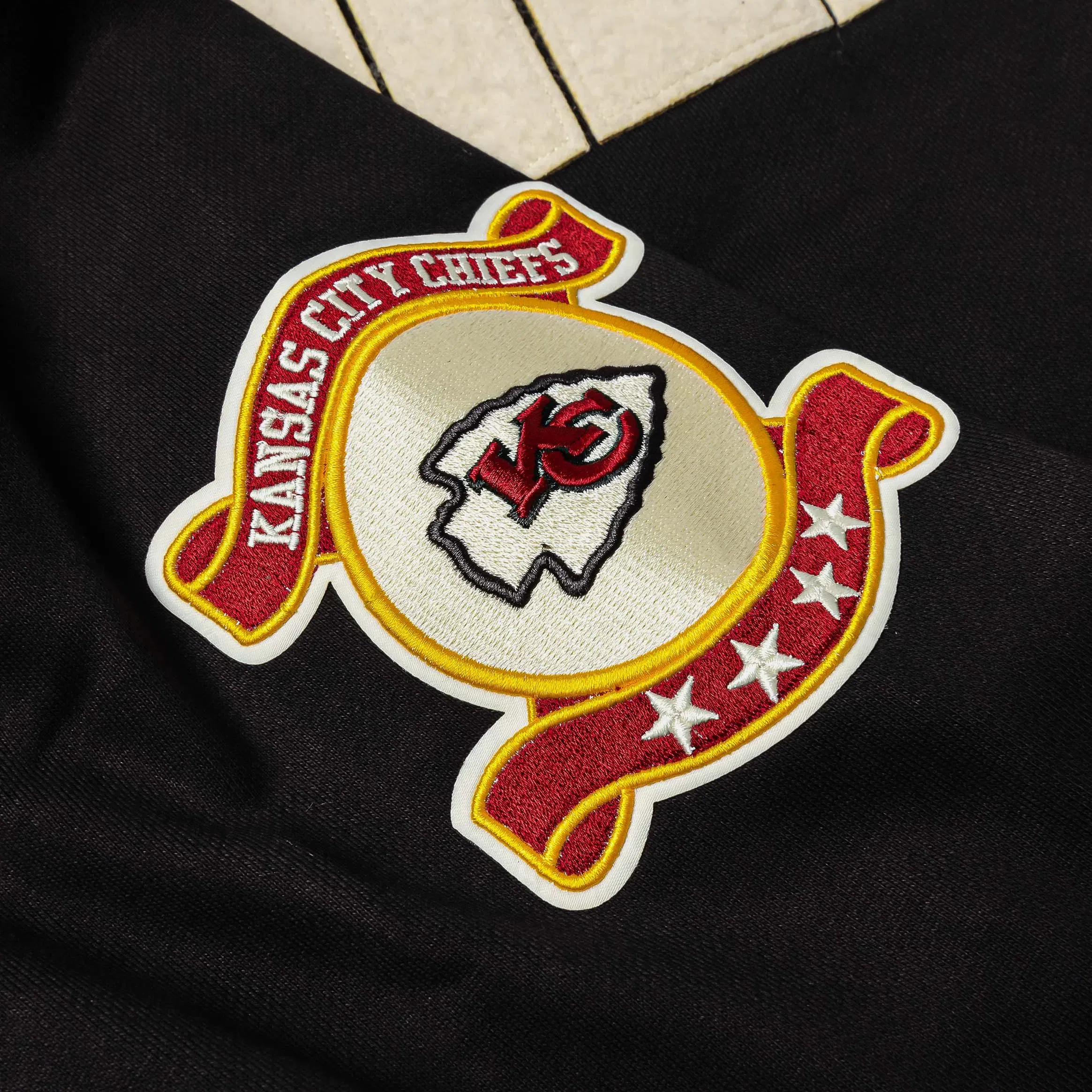 PRO STANDARD Kansas City Chiefs Original Fleece Pullover Mens Hoodie (Black/White)