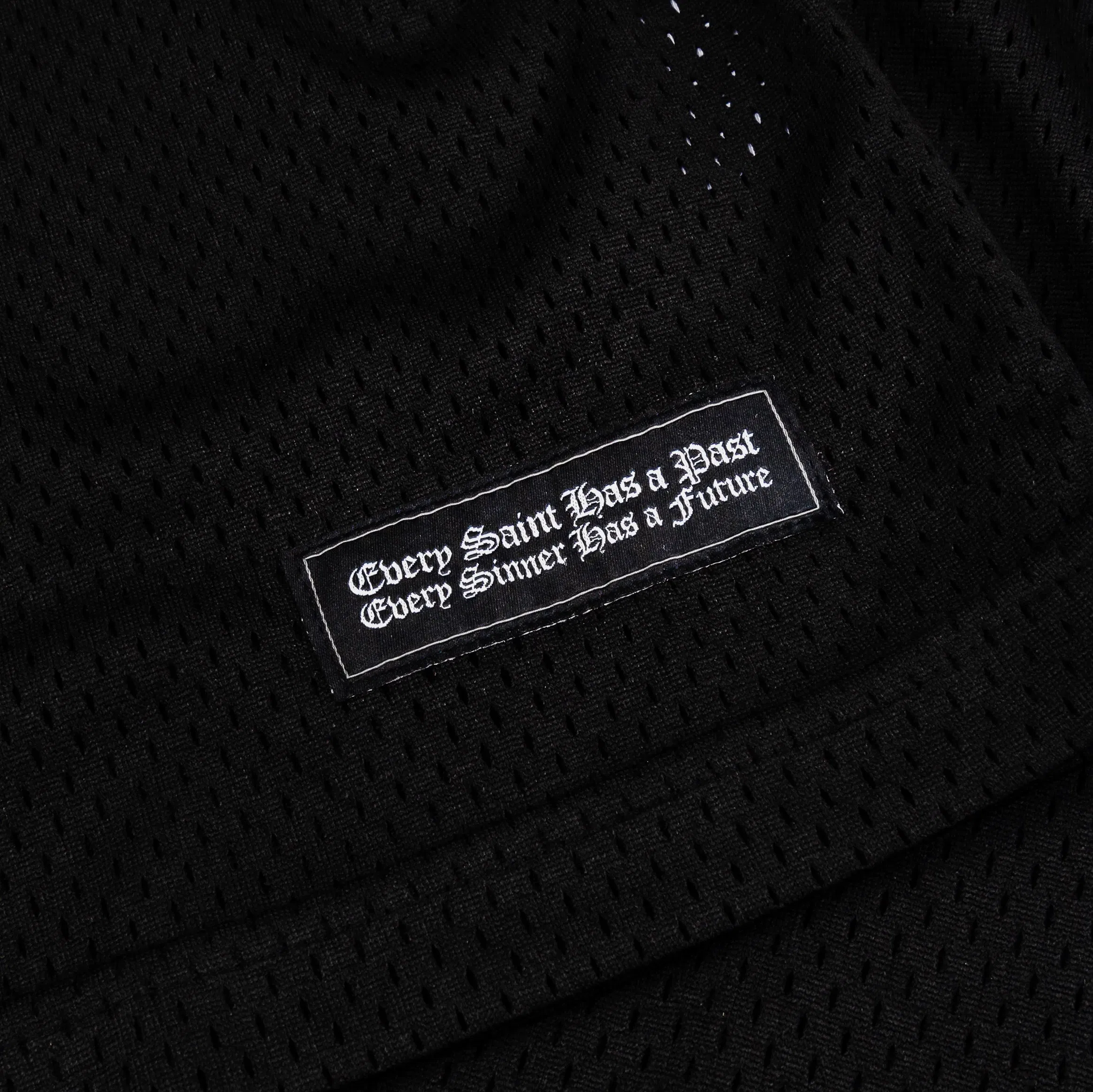 CTHDRL The Savior Football Mens Jersey (Black/White)