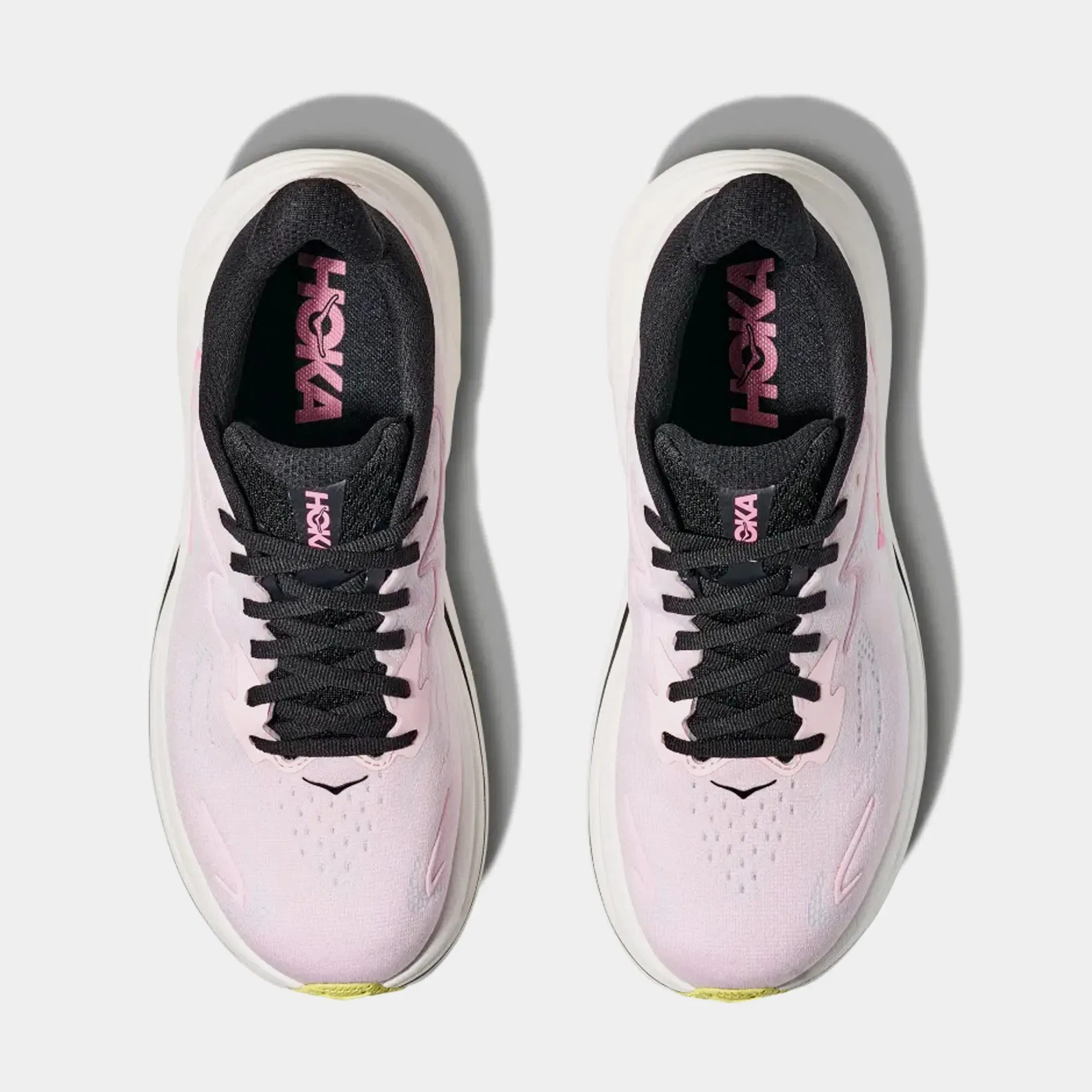 Hoka Clifton 10 Womens Running Shoes (Pink/White)