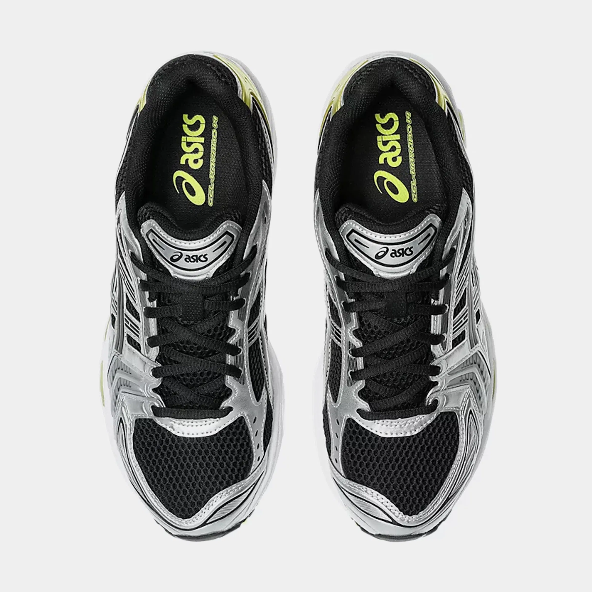 ASICS Gel Kayano 14 Mens Running Shoes (Black/Lemon Spark)