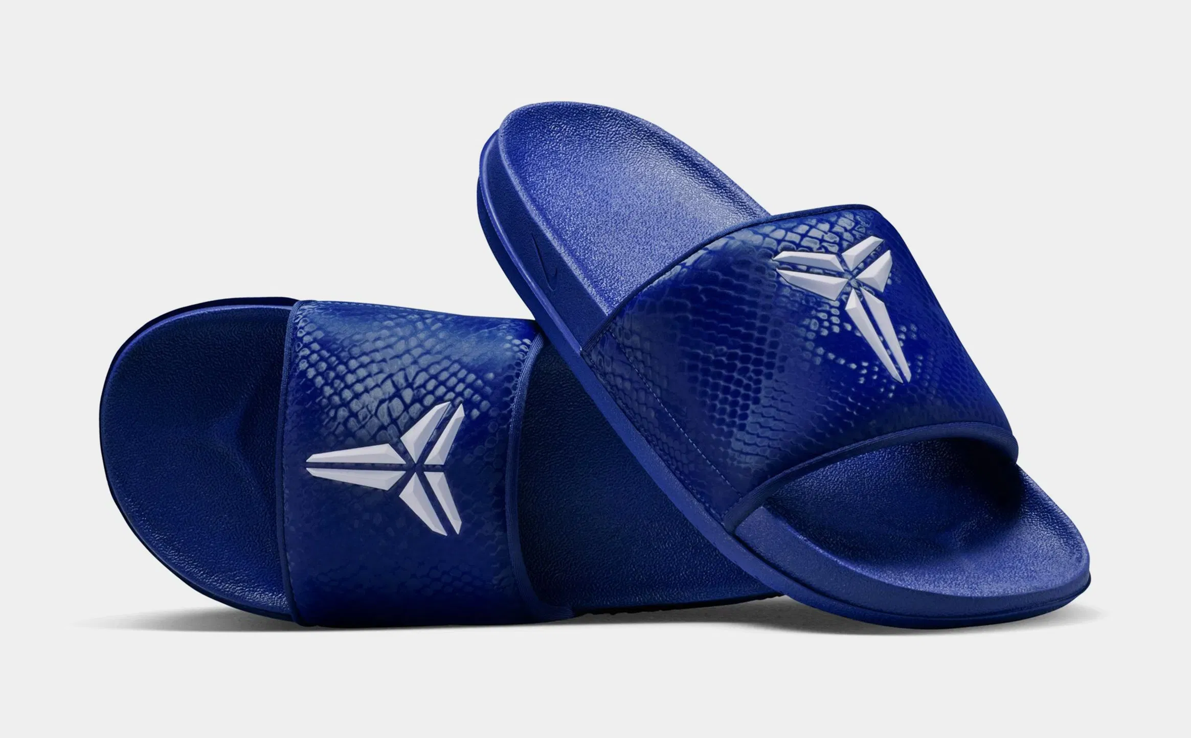 Nike Kobe Offcourt Slide Mens Sandals (Deep Royal Blue/White)