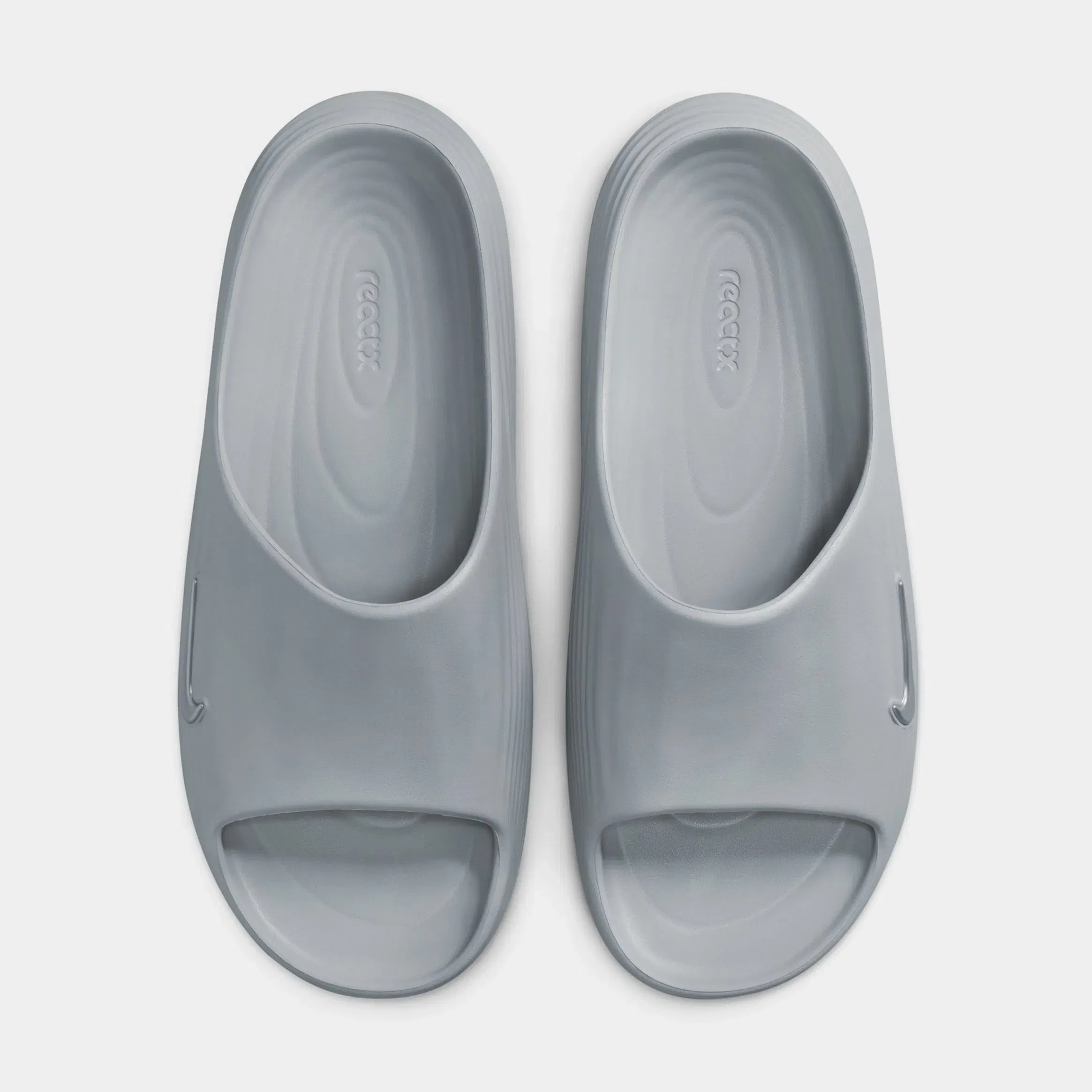 Nike ReactX Rejuven8 Slide Mens Sandal (Wolf Grey/Wolf Grey/Wolf Grey)