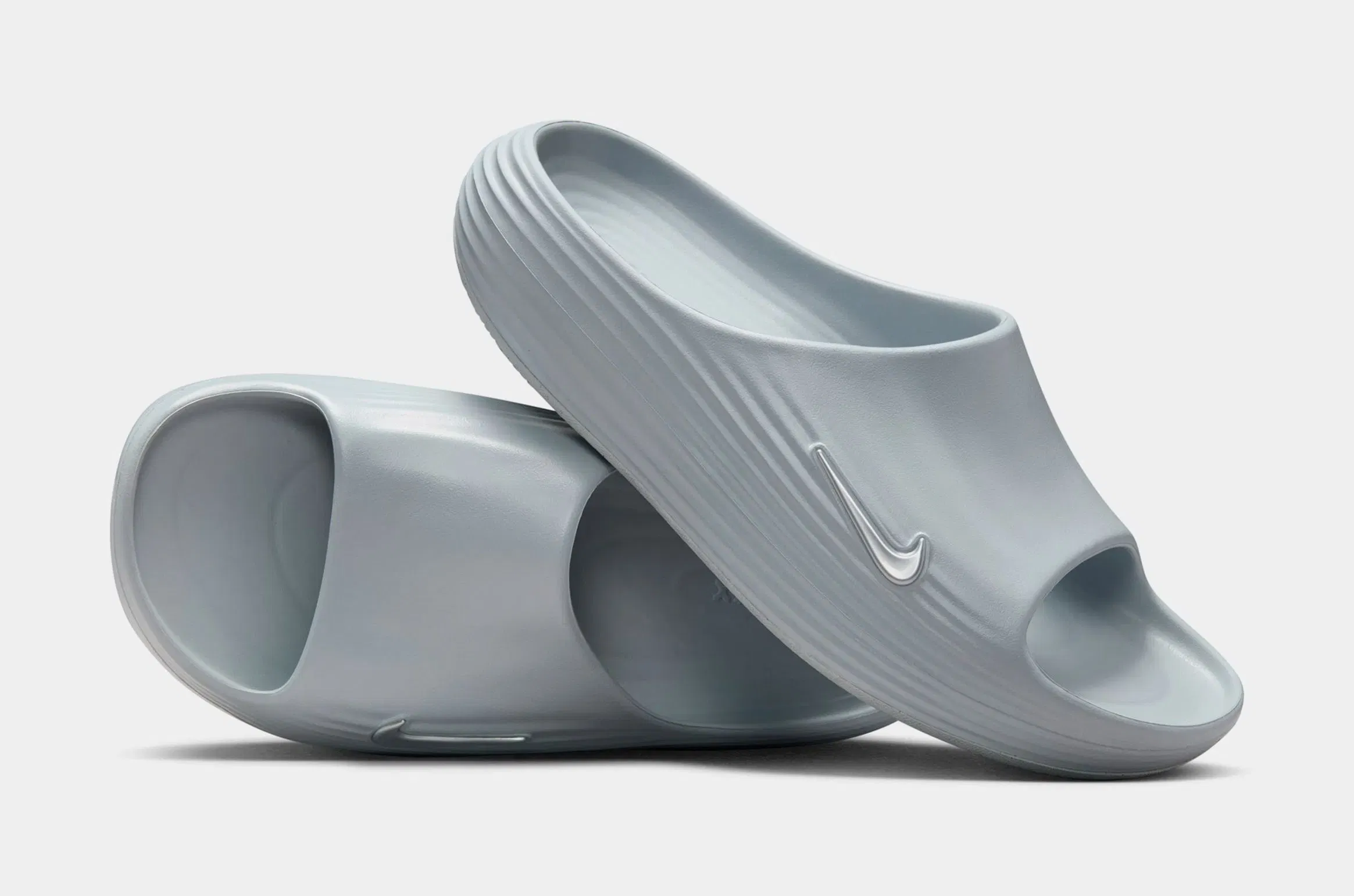 Nike ReactX Rejuven8 Slide Mens Sandal (Wolf Grey/Wolf Grey/Wolf Grey)
