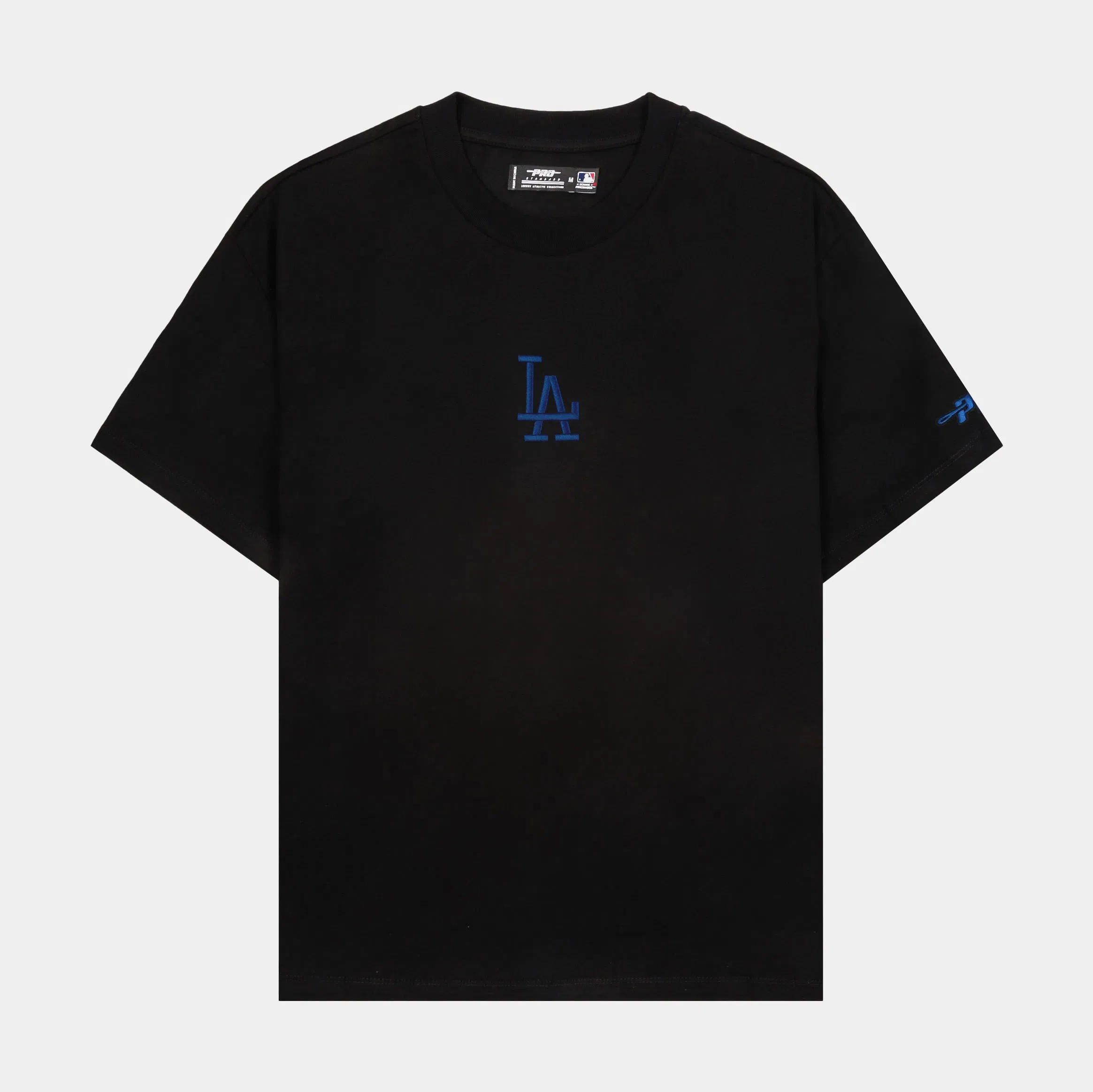 PRO STANDARD Classic Drop Shoulder Los Angeles Icon Mens Short Sleeve Shirt (Black/Blue)