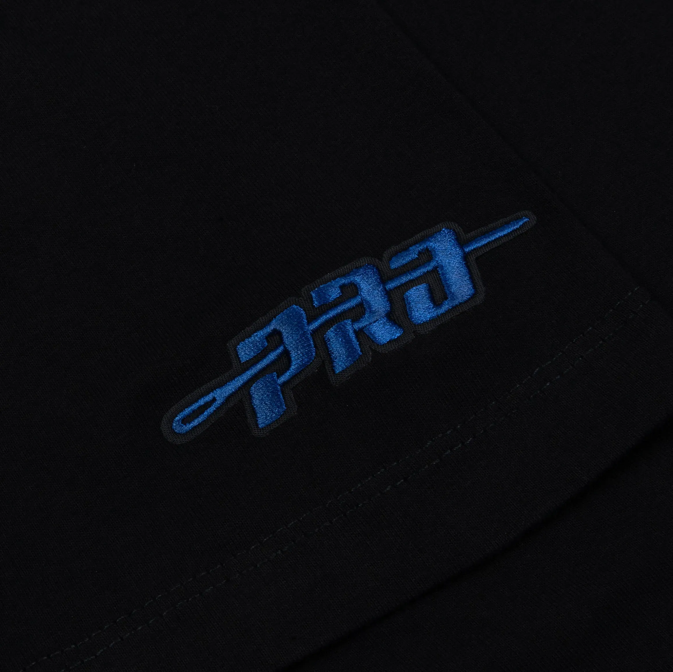 PRO STANDARD Classic Drop Shoulder Los Angeles Icon Mens Short Sleeve Shirt (Black/Blue)