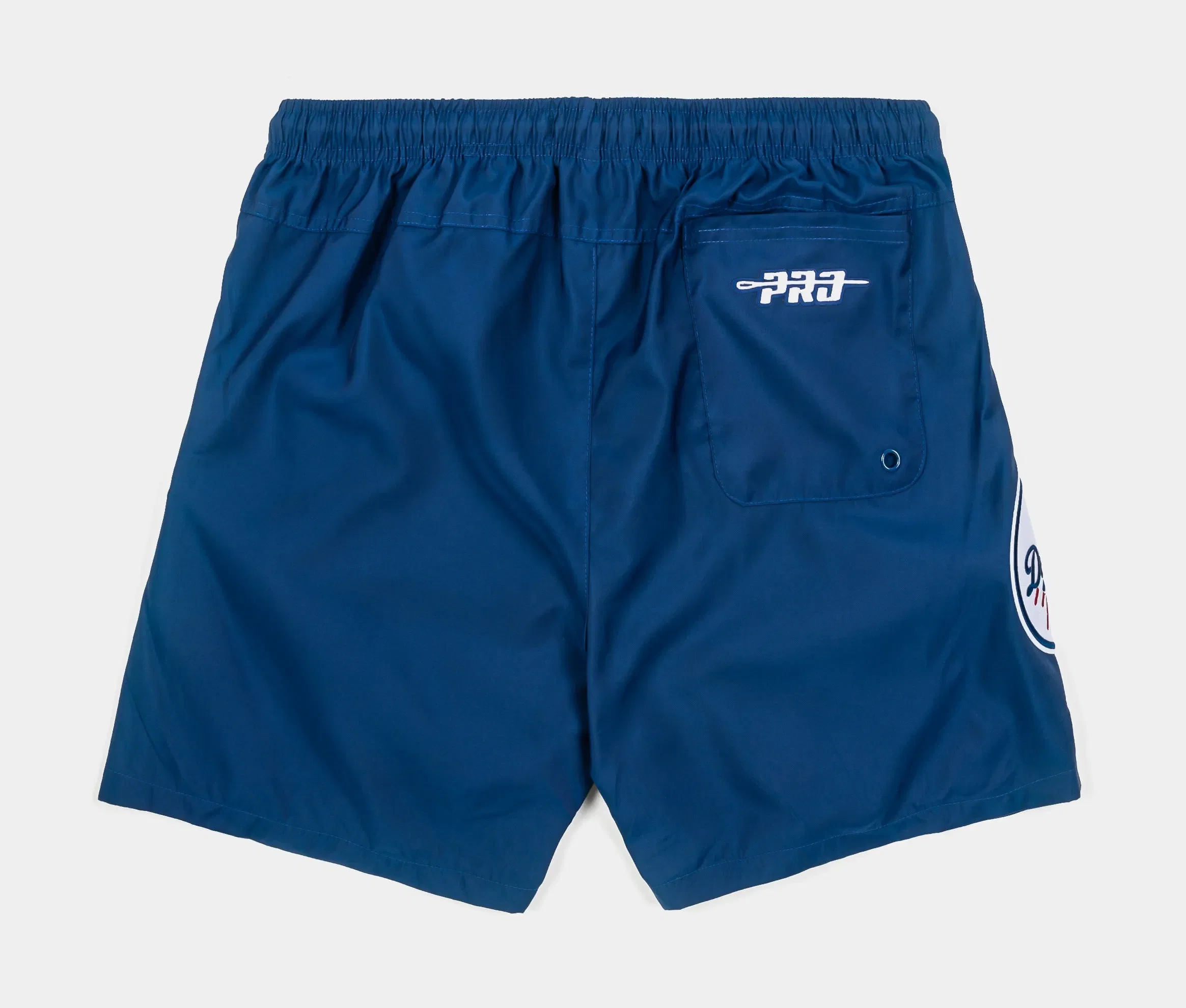 PRO STANDARD Los Angeles Dodgers Team Badge Woven Mens Shorts (Blue/White)