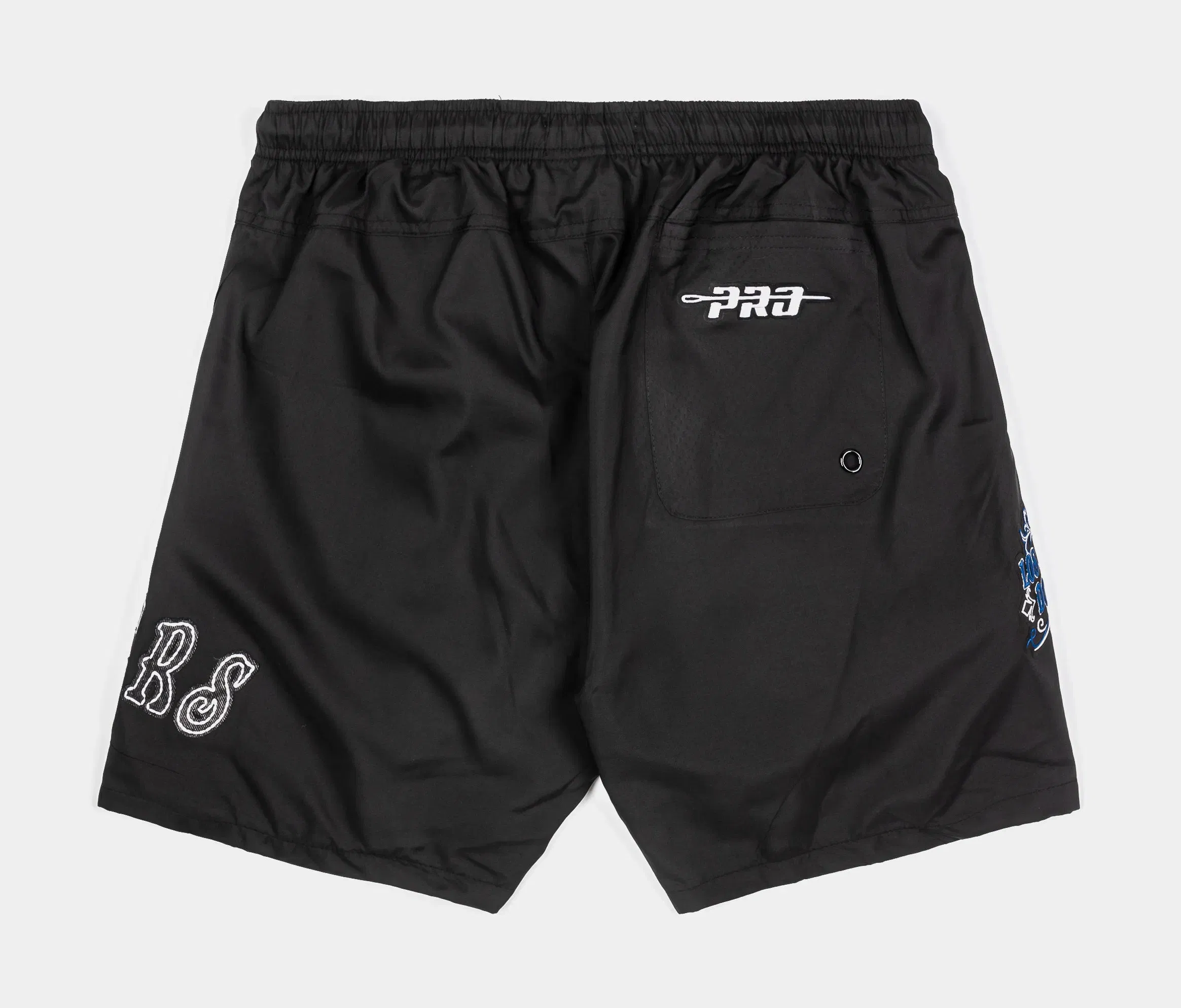 PRO STANDARD Los Angeles Dodgers Rebel Athletics Fleece Mens Shorts (Black/Blue)