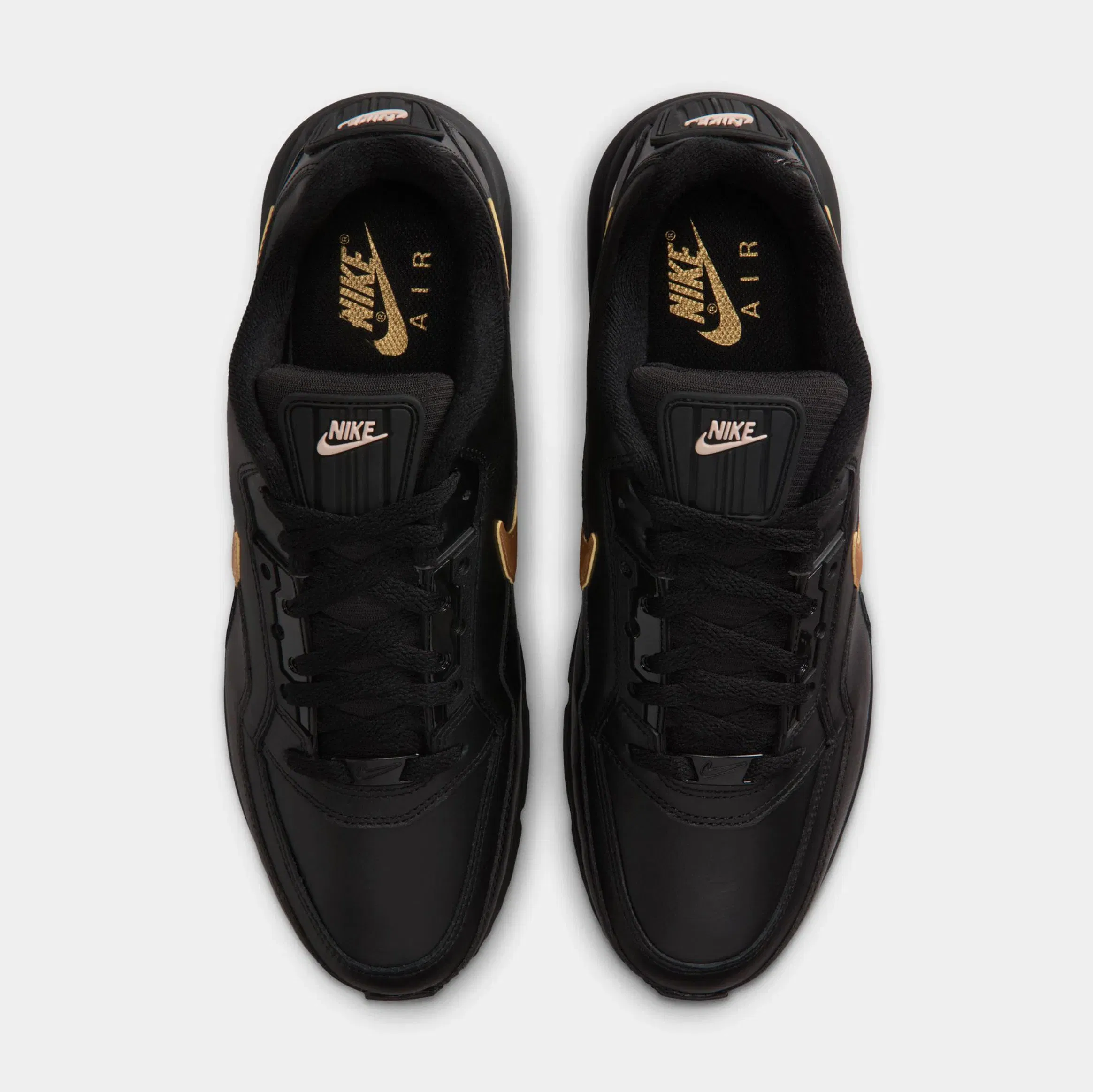Nike Air Max LTD 3 Premium Mens Running Shoes (Black/Metallic Gold/Phantom)