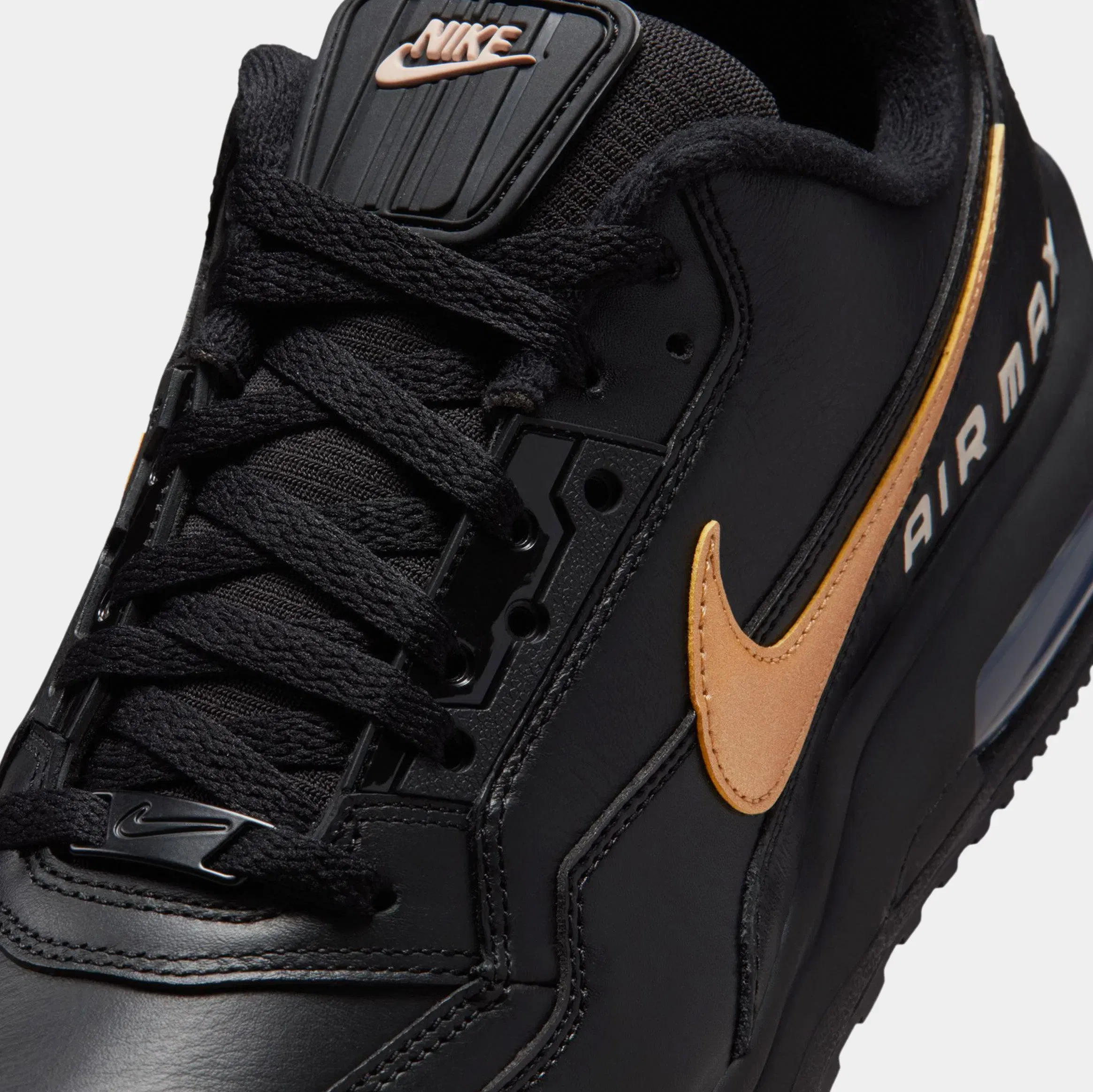 Nike Air Max LTD 3 Premium Mens Running Shoes (Black/Metallic Gold/Phantom)