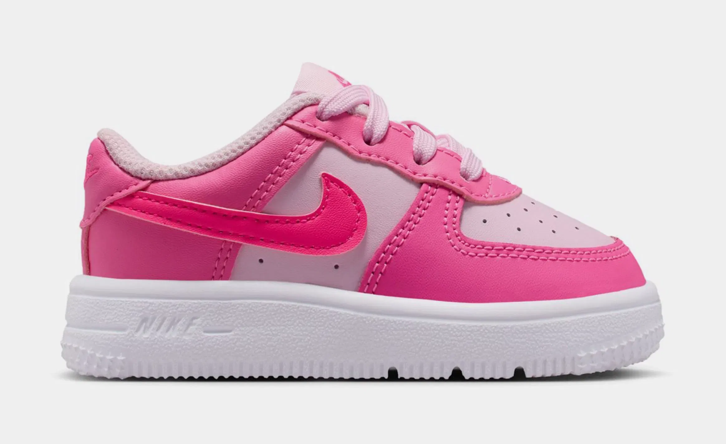 Nike Air Force 1 Low Infant Toddler Lifestyle Shoes (Pinksicle/Hyper Pink/Pink Foam/White)