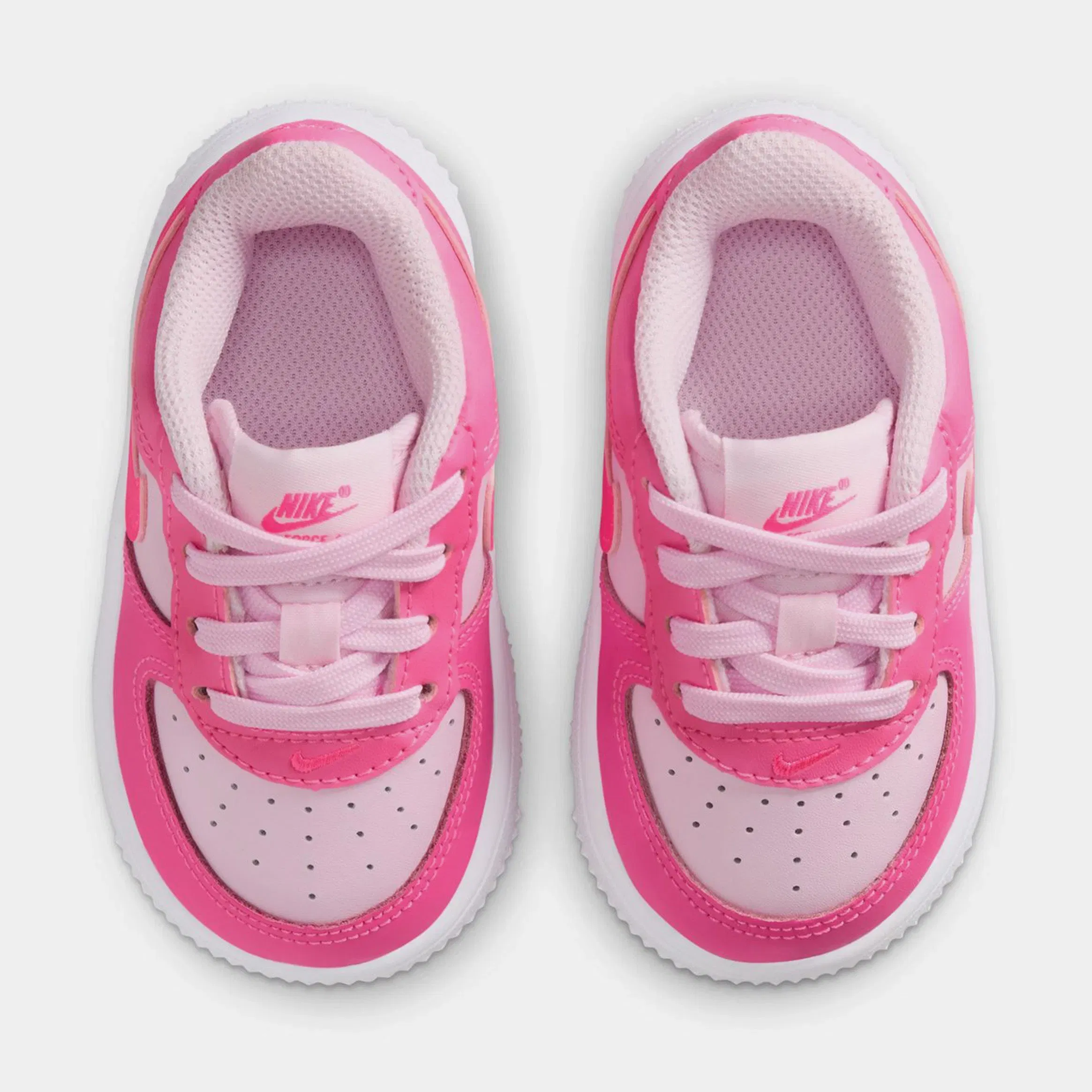 Nike Air Force 1 Low Infant Toddler Lifestyle Shoes (Pinksicle/Hyper Pink/Pink Foam/White)