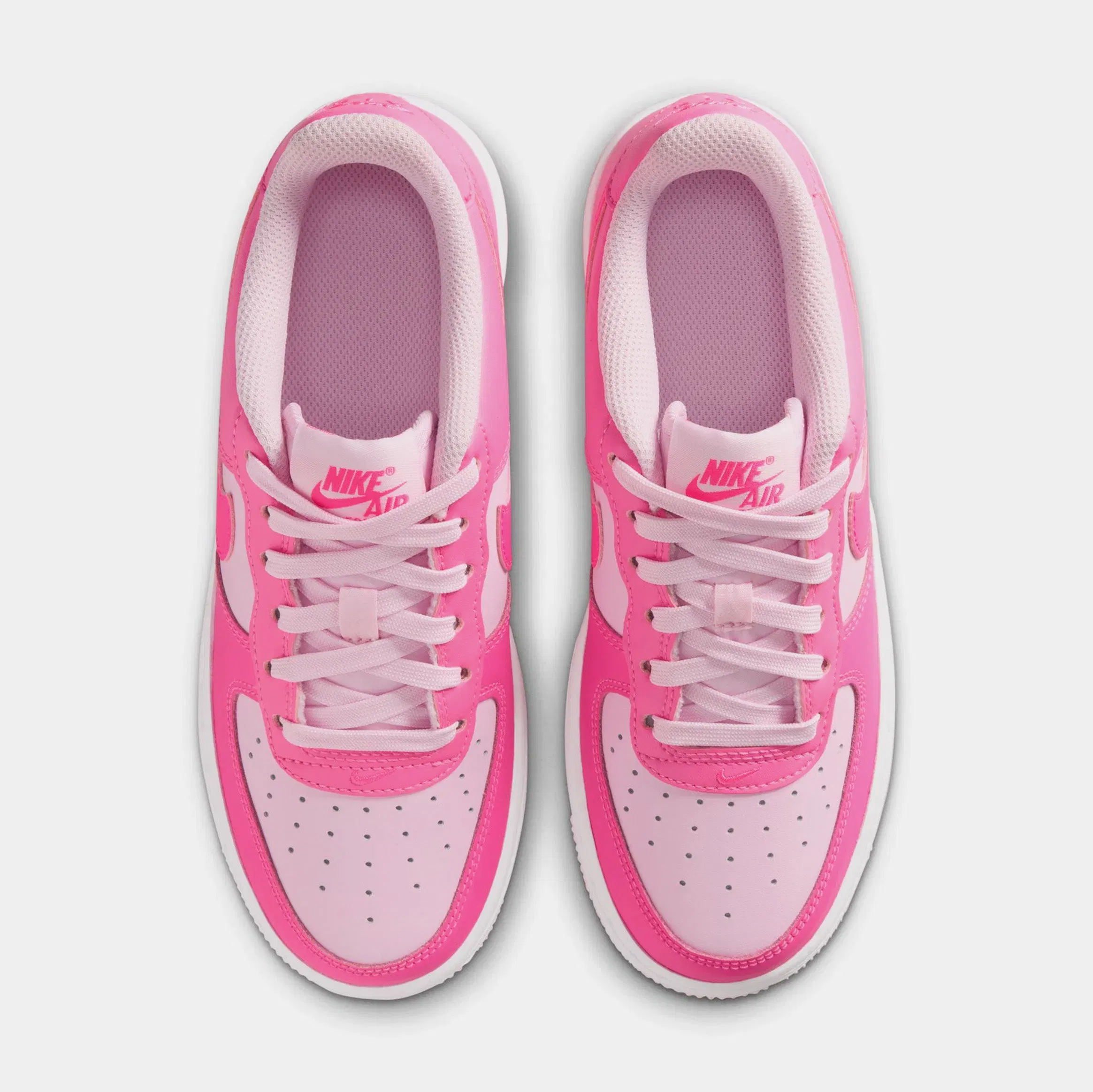 Nike Air Force 1 Low Grade School Lifestyle Shoes (Pinksicle/Hyper Pink/Pink Foam/White)