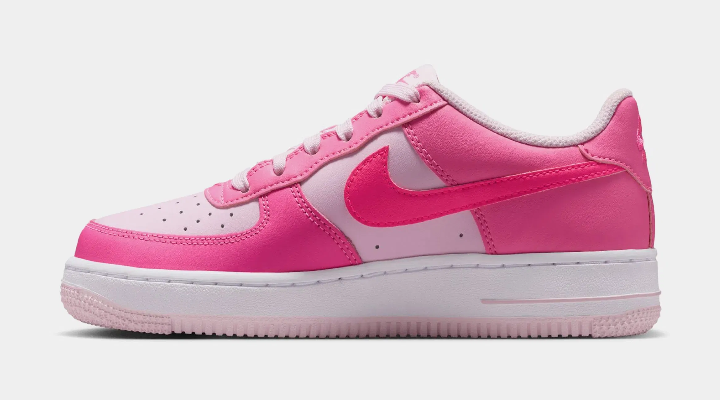 Nike Air Force 1 Low Grade School Lifestyle Shoes (Pinksicle/Hyper Pink/Pink Foam/White)