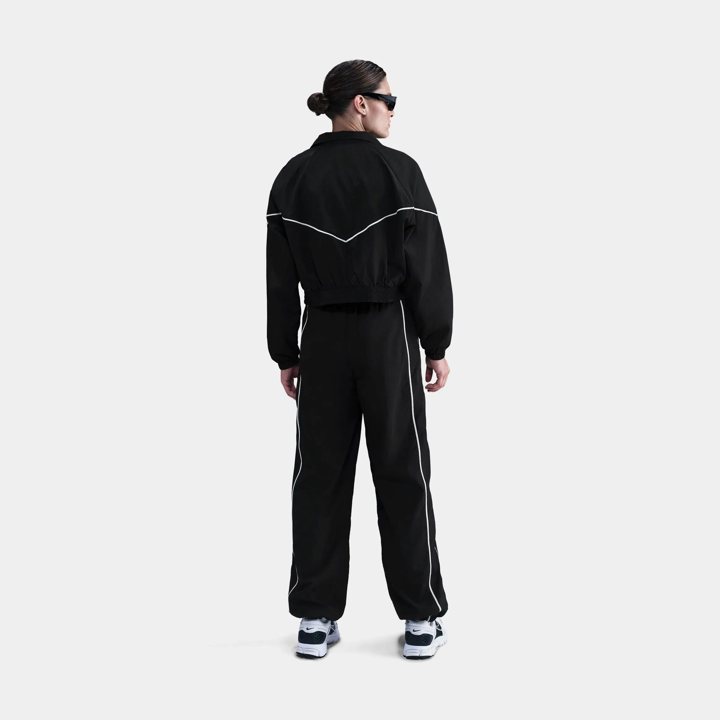 Nike NSW Windrunner Woven Womens Jacket (Black/Sail/Sail)