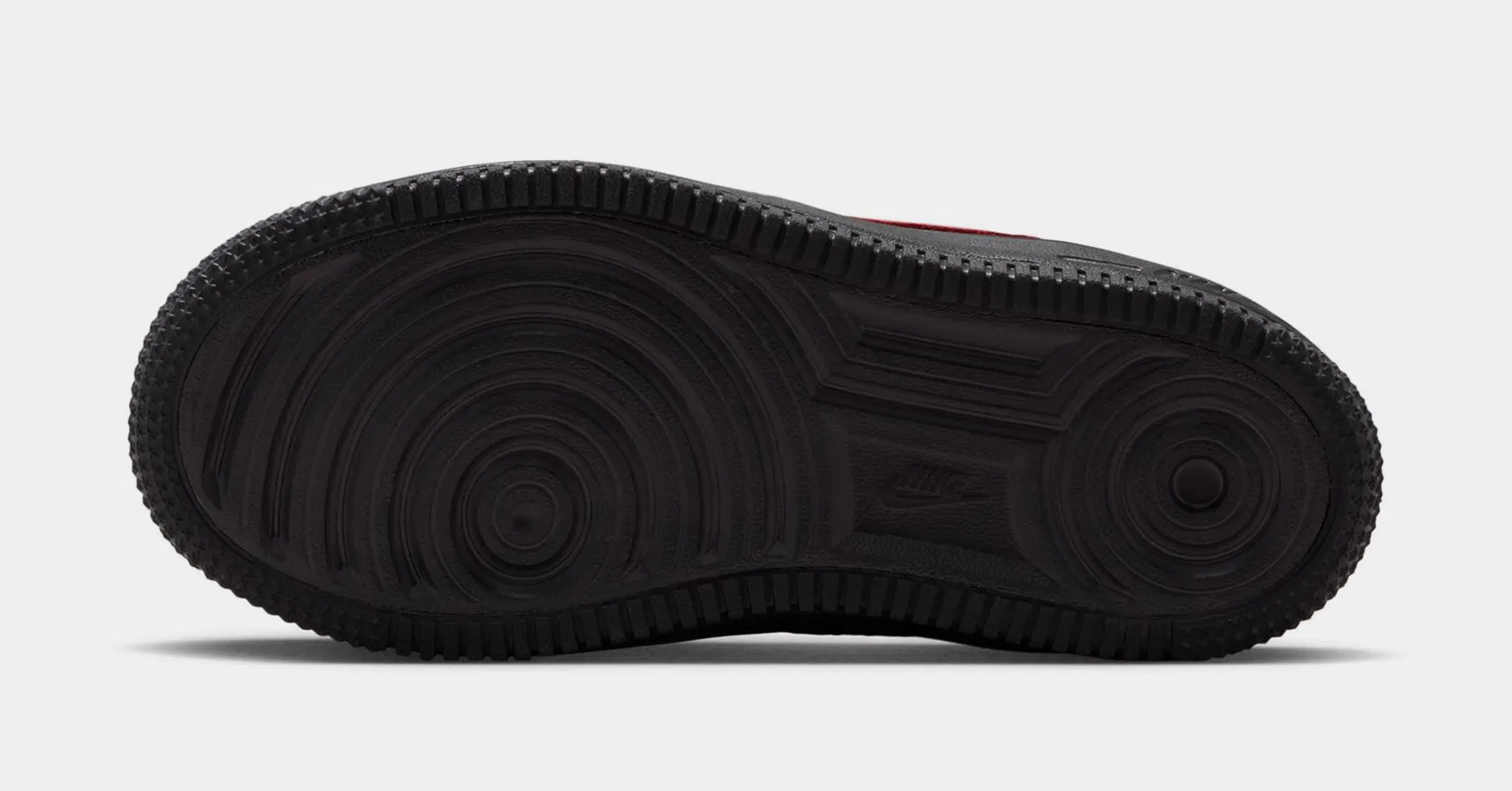 Nike Air Force 1 Low LV8 3 Preschool Lifestyle Shoes (Black/Univetrsity Red/Black/Black)