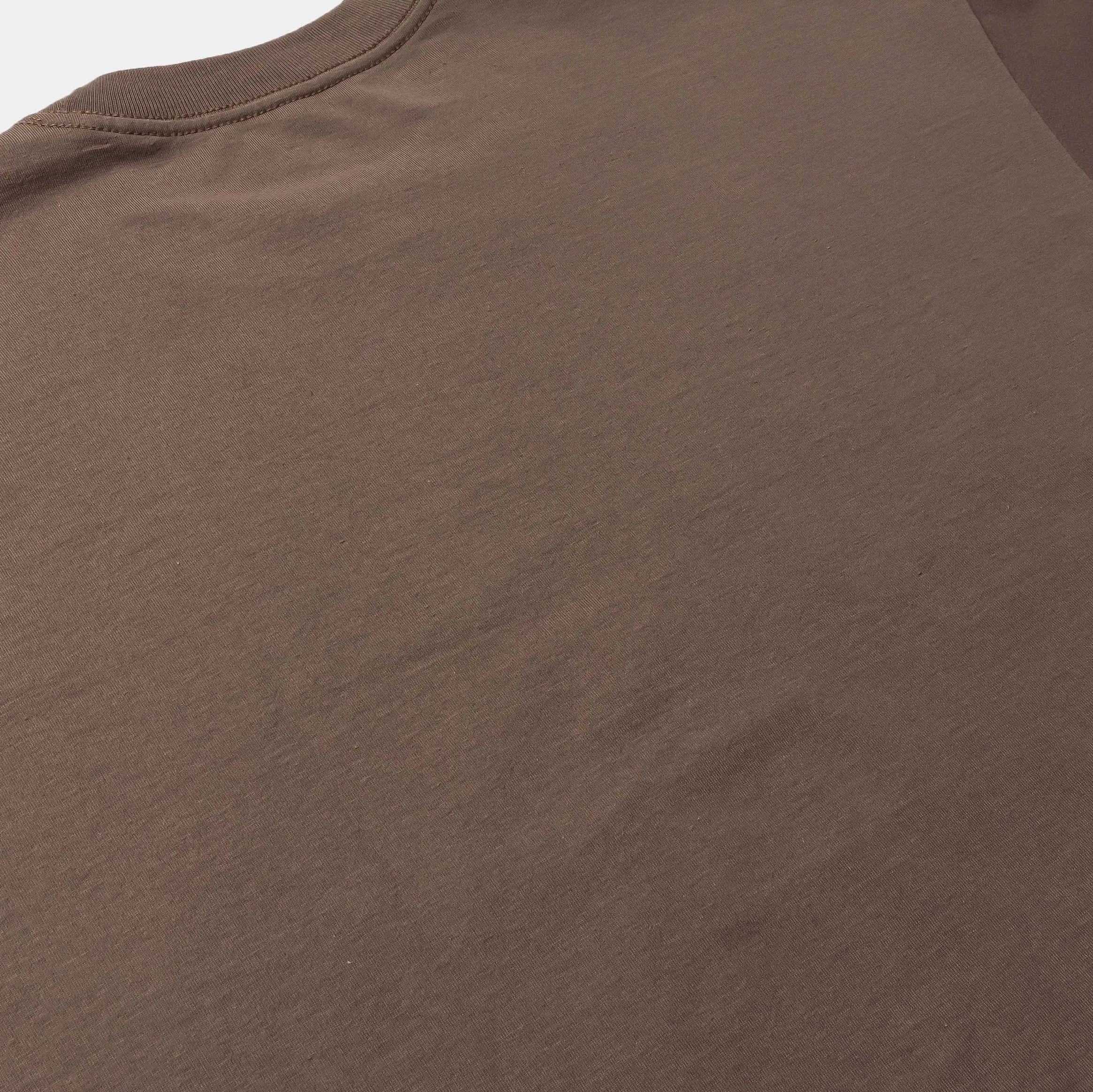 Nike NSW Boxy Crew Mens Short Sleeve Shirt (Mink Brown)