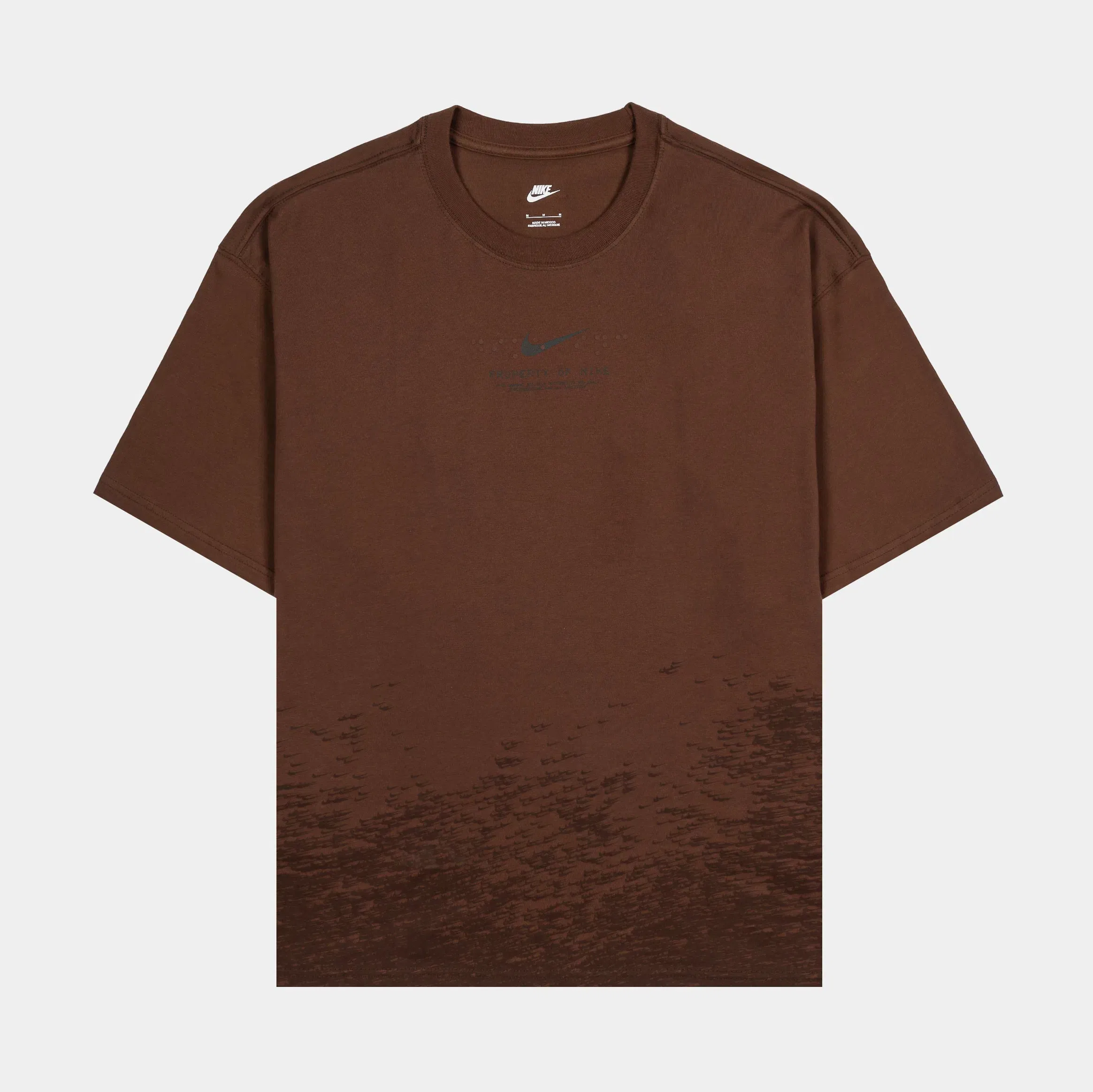 Nike Max 90 Ski Mens Short Sleeve Shirt (Brown)