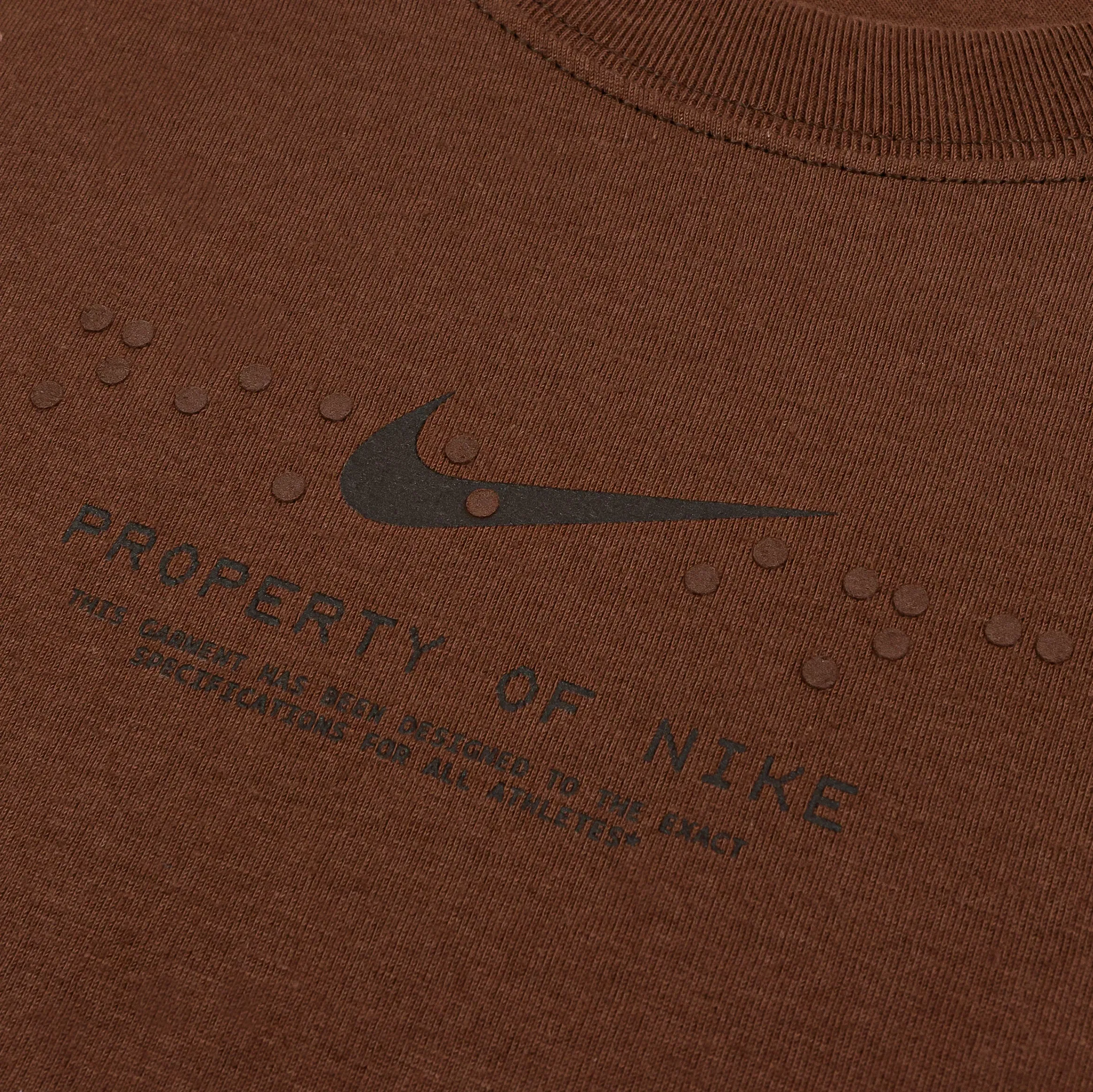 Nike Max 90 Ski Mens Short Sleeve Shirt (Brown)