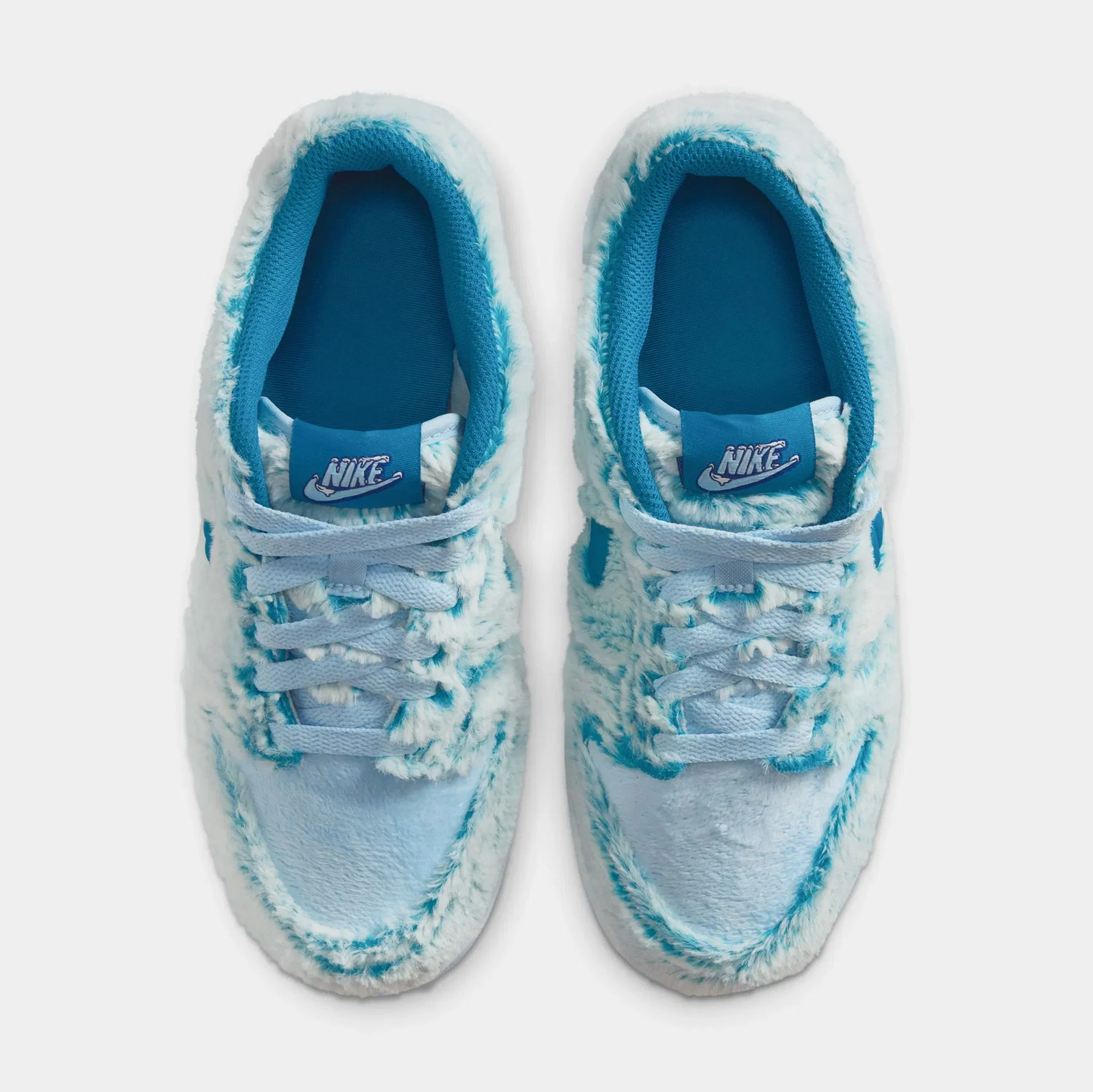 Nike Dunk Low Abominable Snowman Grade School Lifestyle Shoes (Blue)