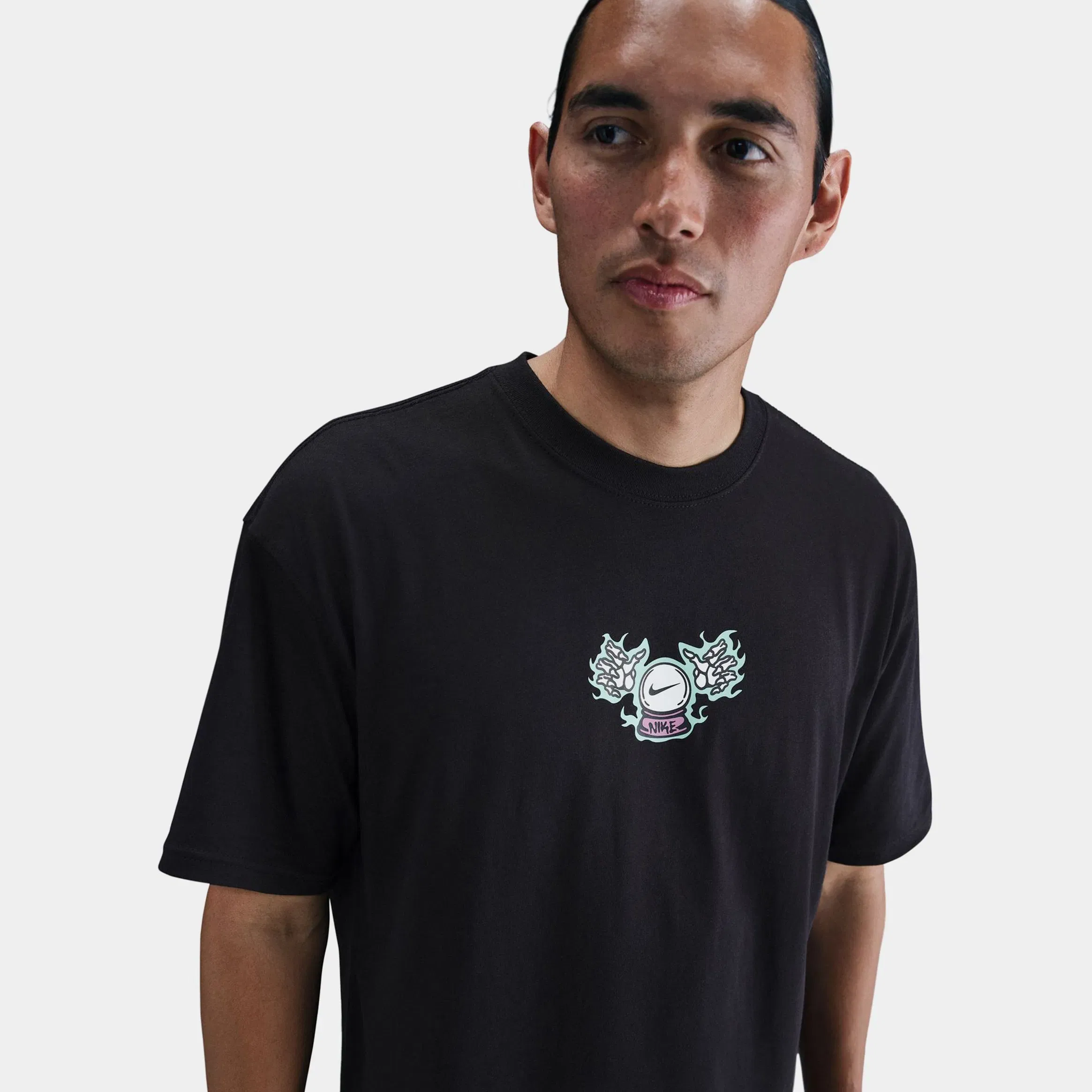 Nike Max90 Halloween Mens Short Sleeve Shirt (Black/White)