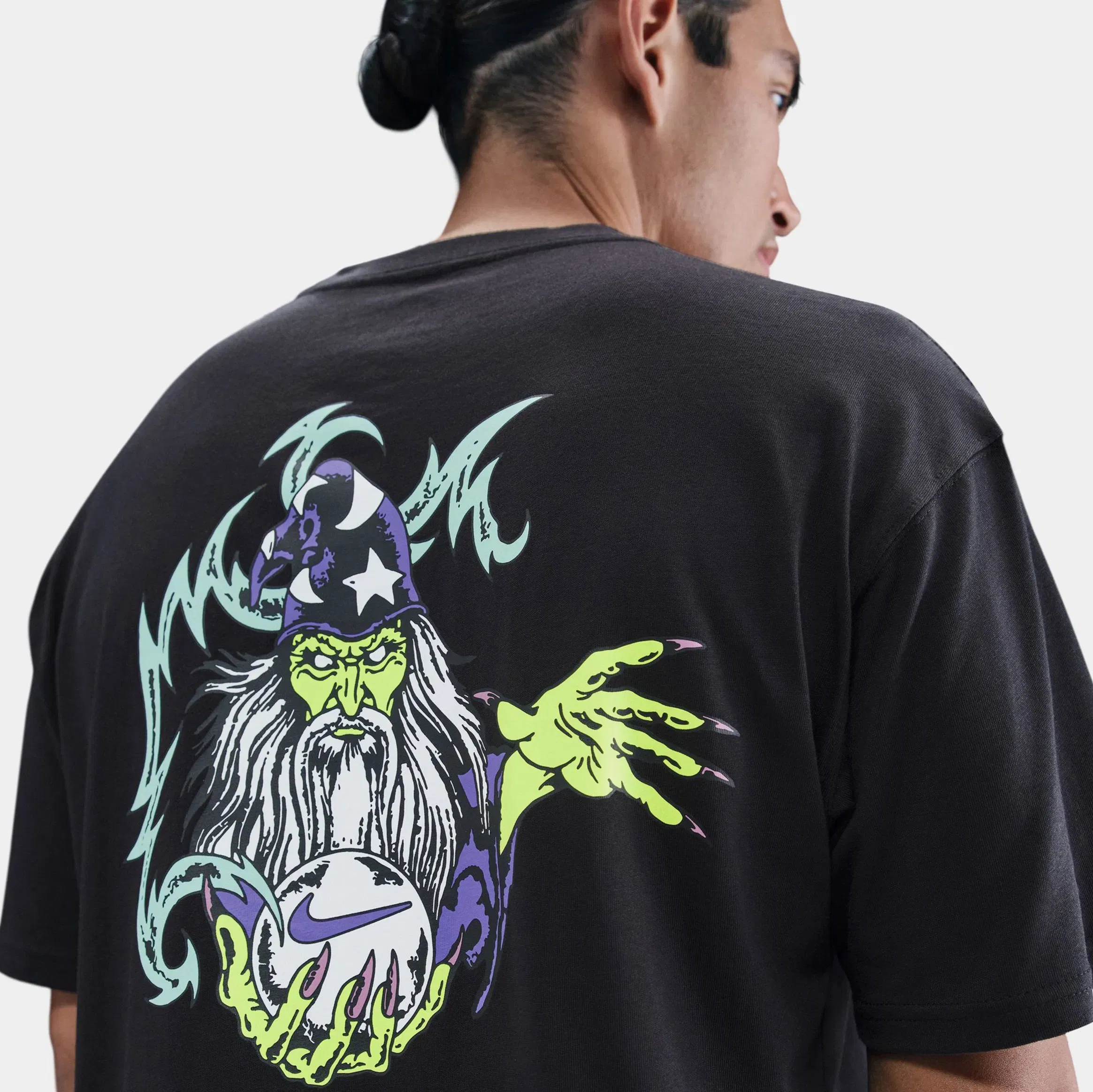 Nike Max90 Halloween Mens Short Sleeve Shirt (Black/White)