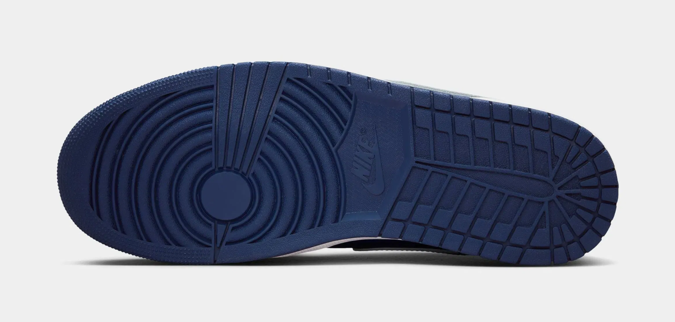Air Jordan 1 Mid Mens Lifestyle Shoes (Blue Void/Pure Platinum/Summit White)