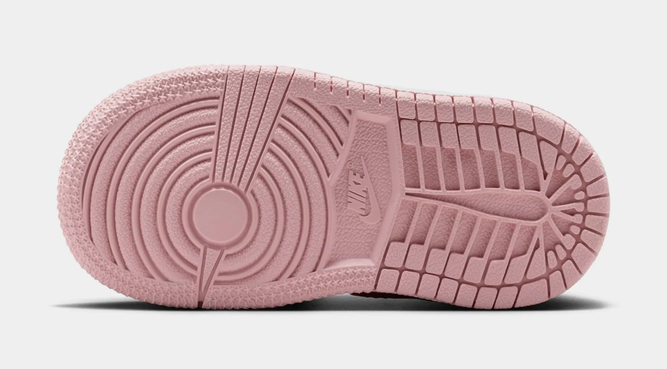 Air Jordan 1 Mid Infant Toddler Lifestyle Shoes (Pearl Pink/White/Medium Soft Pink)