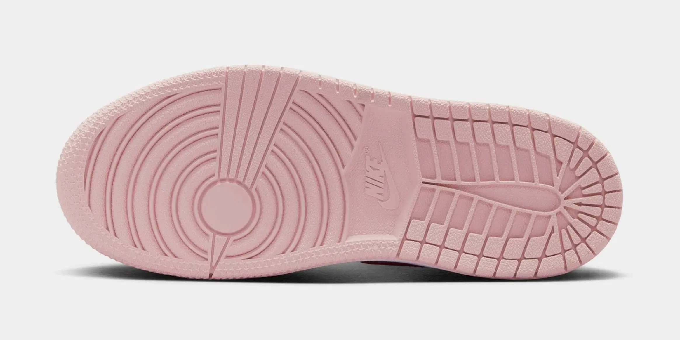 Air Jordan 1 Mid Preschool Lifestyle Shoes (Pearl Pink/White/Medium Soft Pink)
