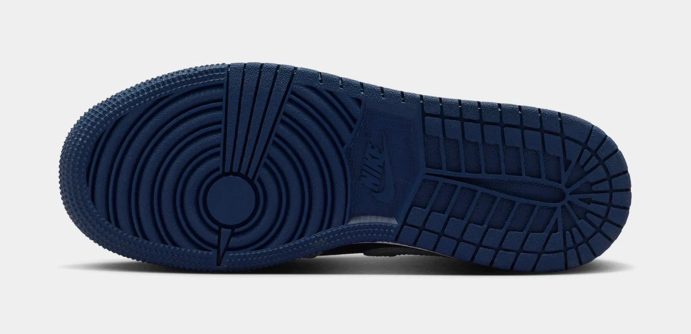 Air Jordan 1 Mid Grade School Lifestyle Shoes ( Blue Void/Summit White/Hot Lava/Pure Platinum)