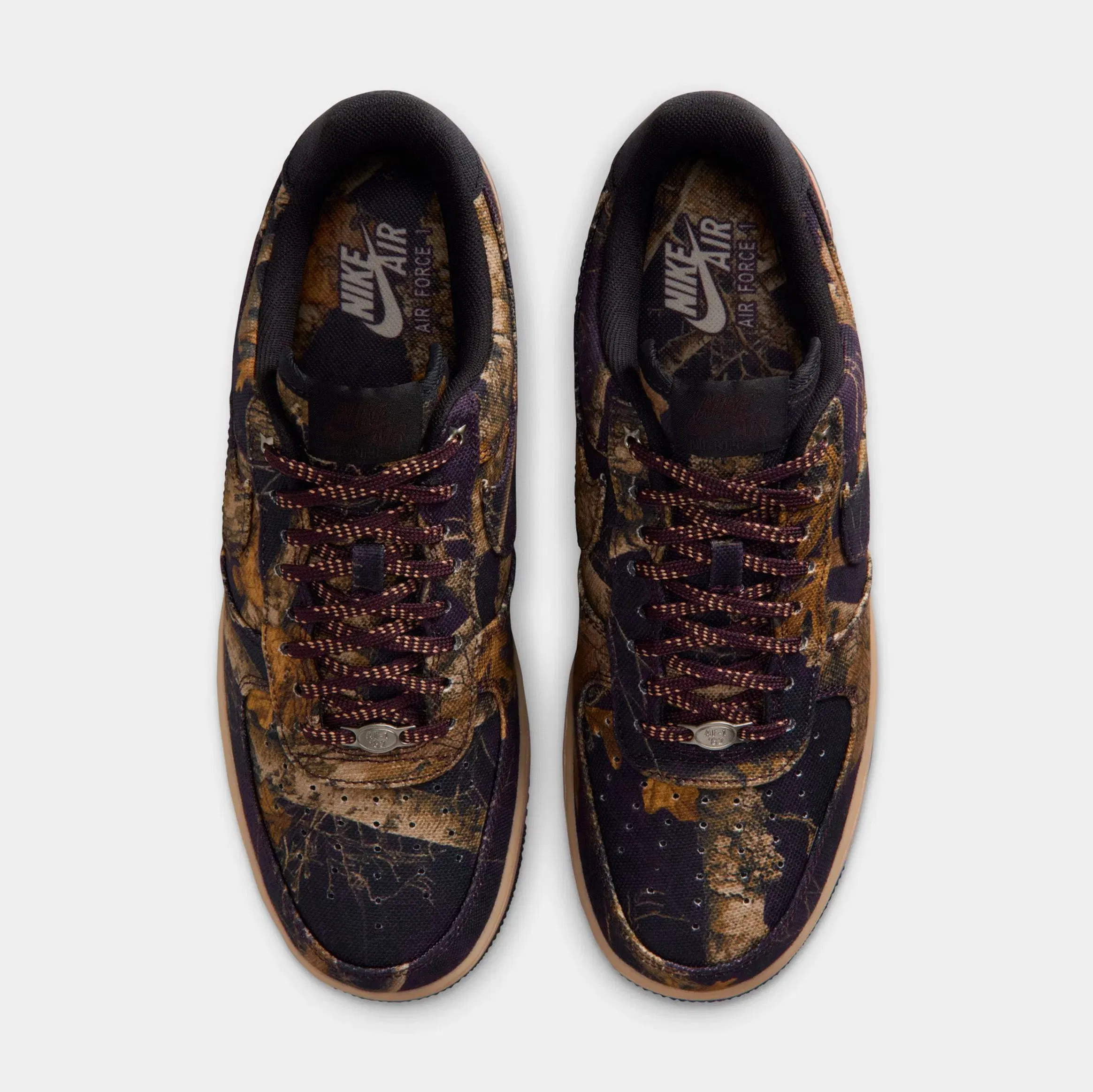 Nike RealTree x Air Force 1 Camo Mens Lifestyle Shoes (Multi-Color/Gum Yellow/Multi-Color)
