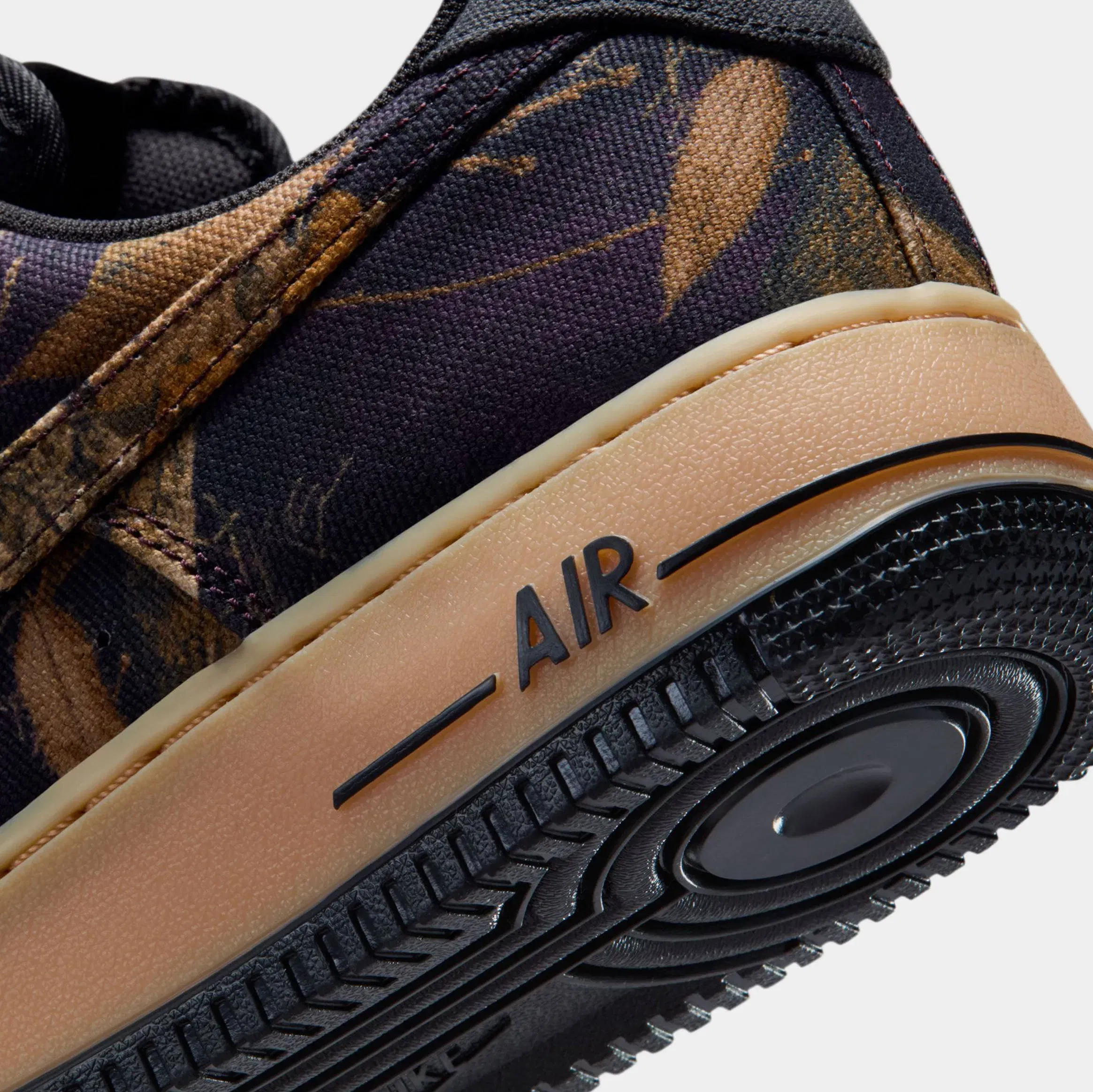 Nike RealTree x Air Force 1 Camo Mens Lifestyle Shoes (Multi-Color/Gum Yellow/Multi-Color)