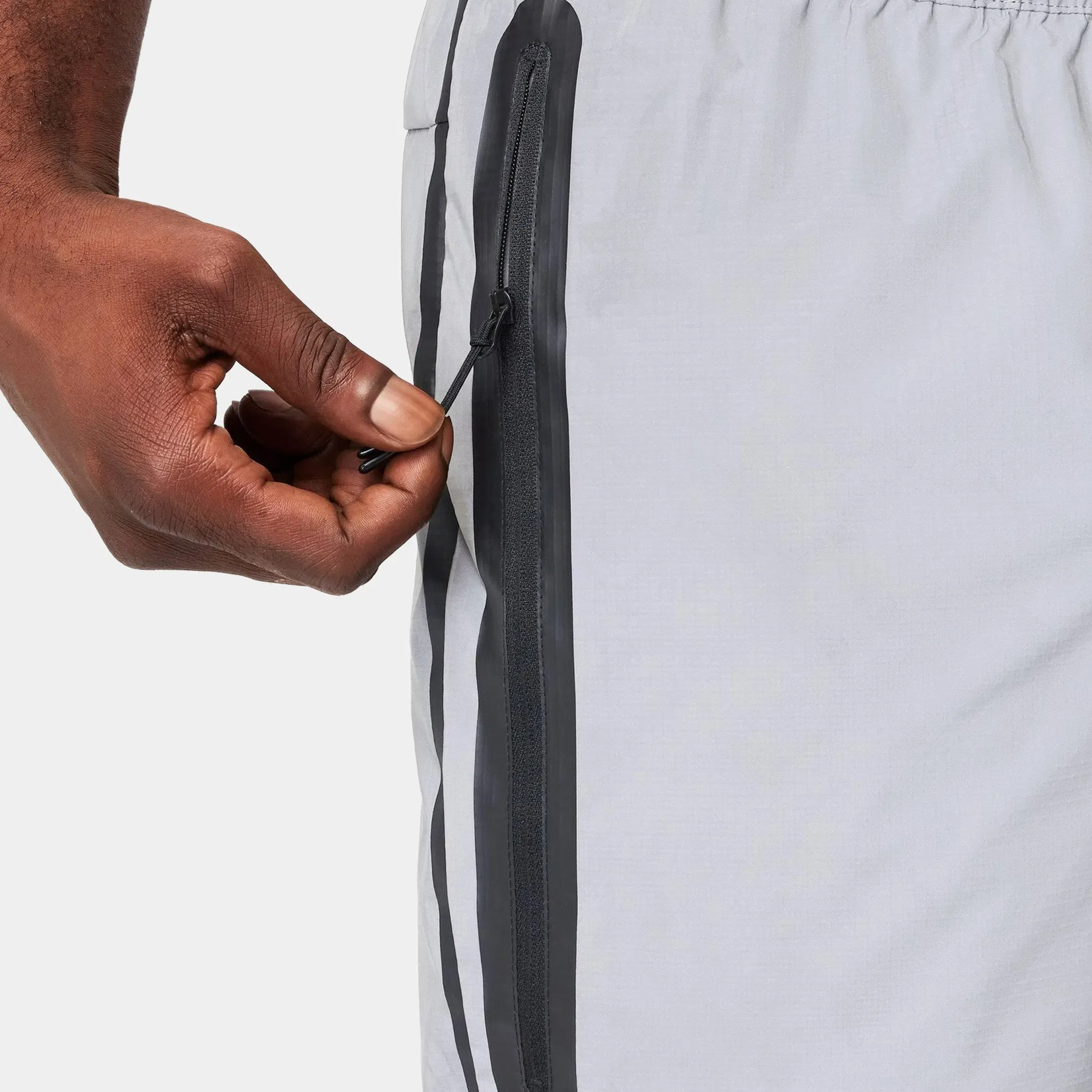 Nike Tech Woven Reflective Mens Pants (Reflect Silver/Black)