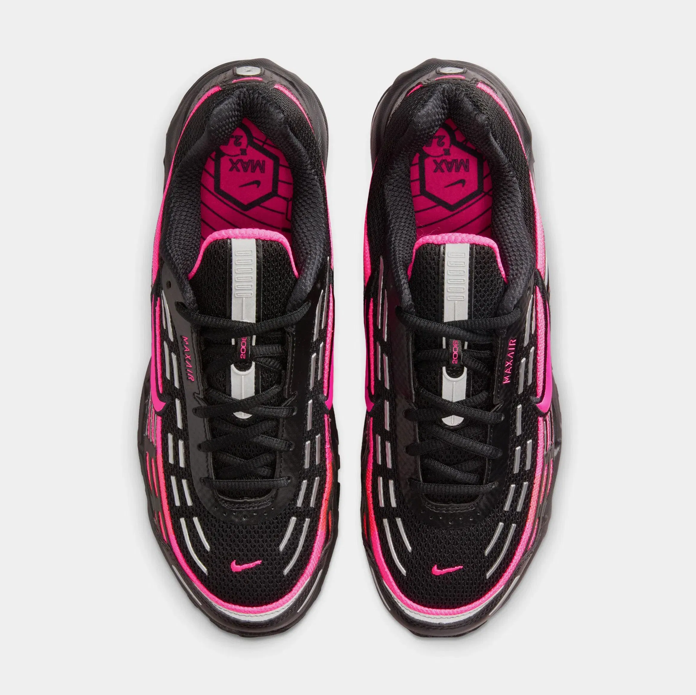 Nike Air Max TL 2.5 Mens Running Shoes (Black/Hyper Pink/Black/Metallic Silver)