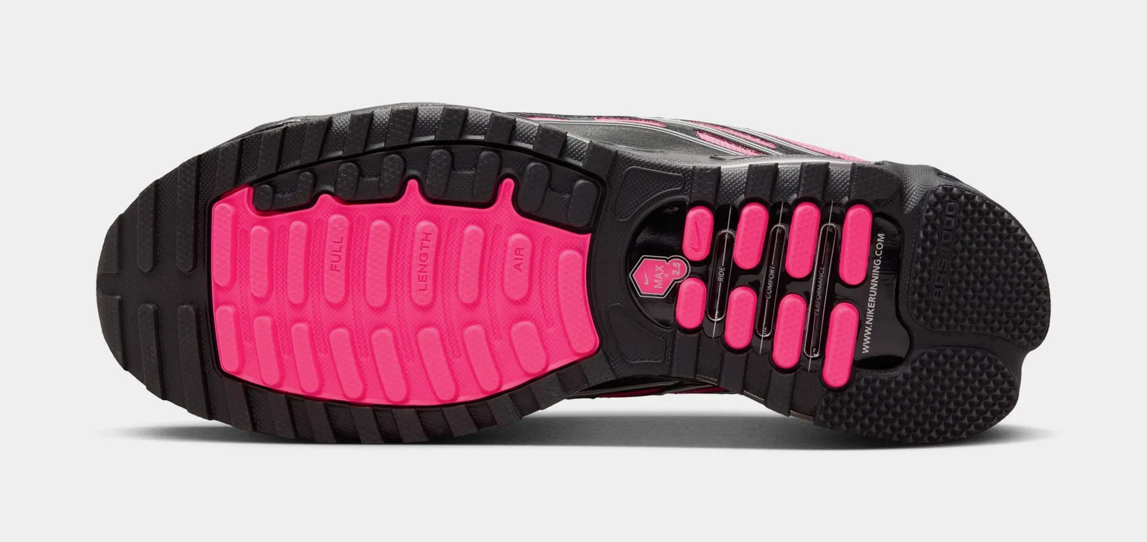 Nike Air Max TL 2.5 Mens Running Shoes (Black/Hyper Pink/Black/Metallic Silver)
