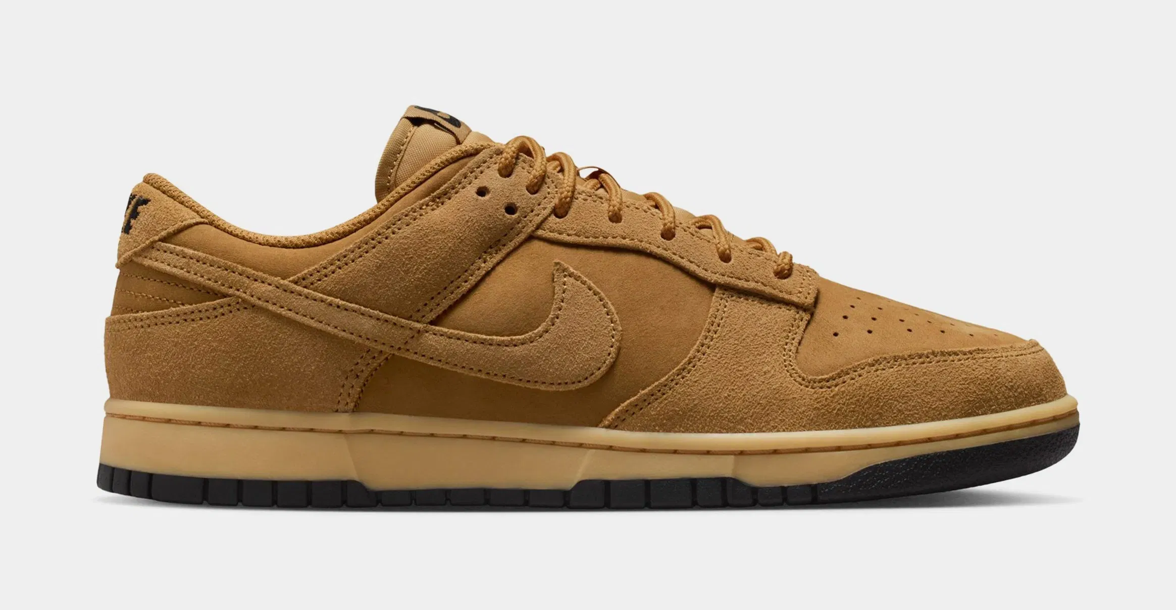 Nike Dunk Low Wheat Mens Lifestyle Shoes (Wheat/Black/Black/Wheat)