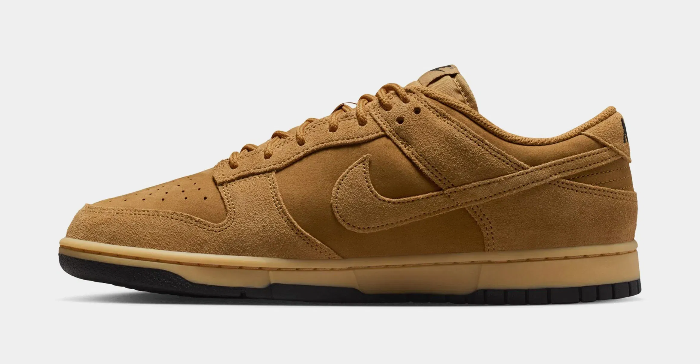 Nike Dunk Low Wheat Mens Lifestyle Shoes (Wheat/Black/Black/Wheat)