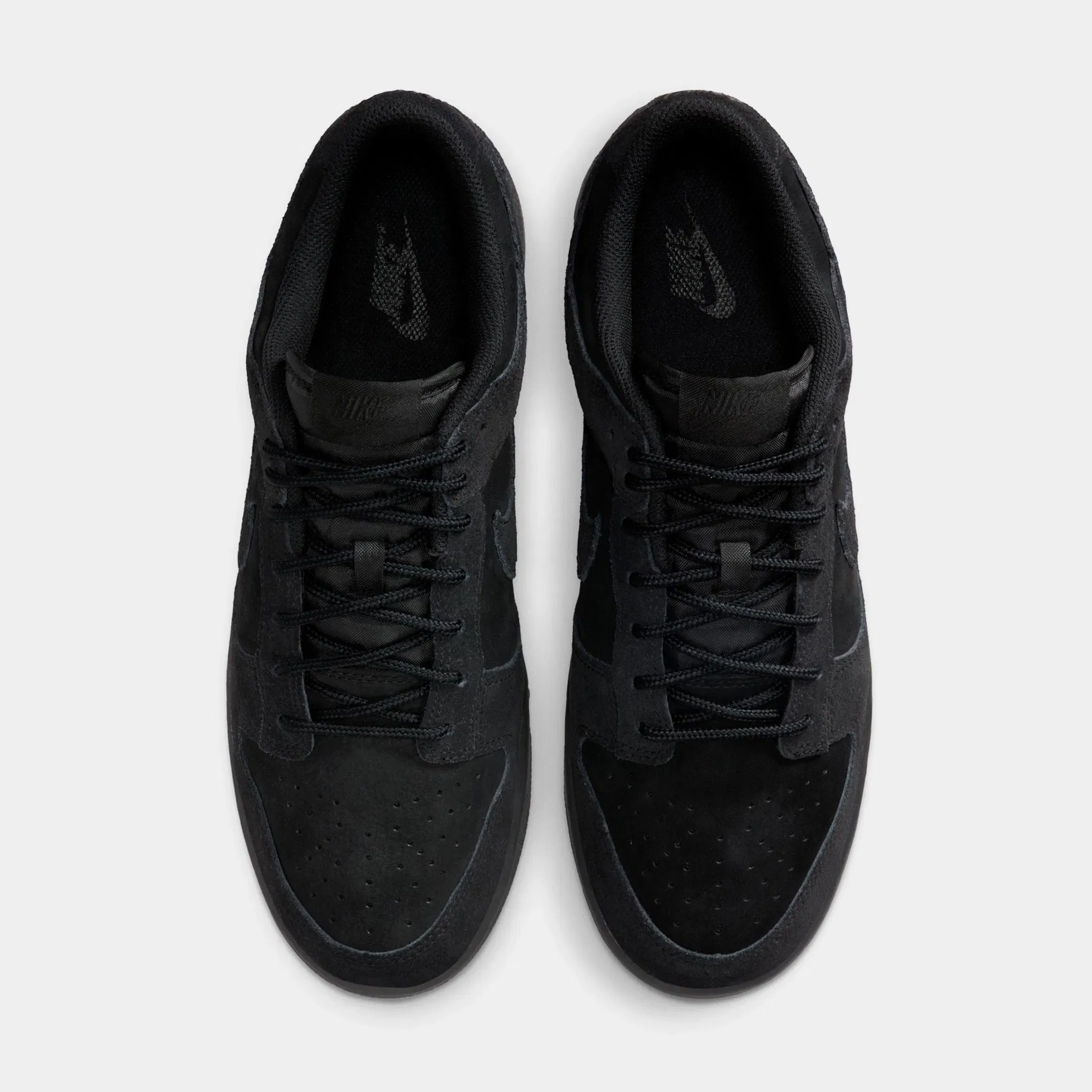 Nike Dunk Low Retro SE Mens Lifestyle Shoes (Black/Black/Black)