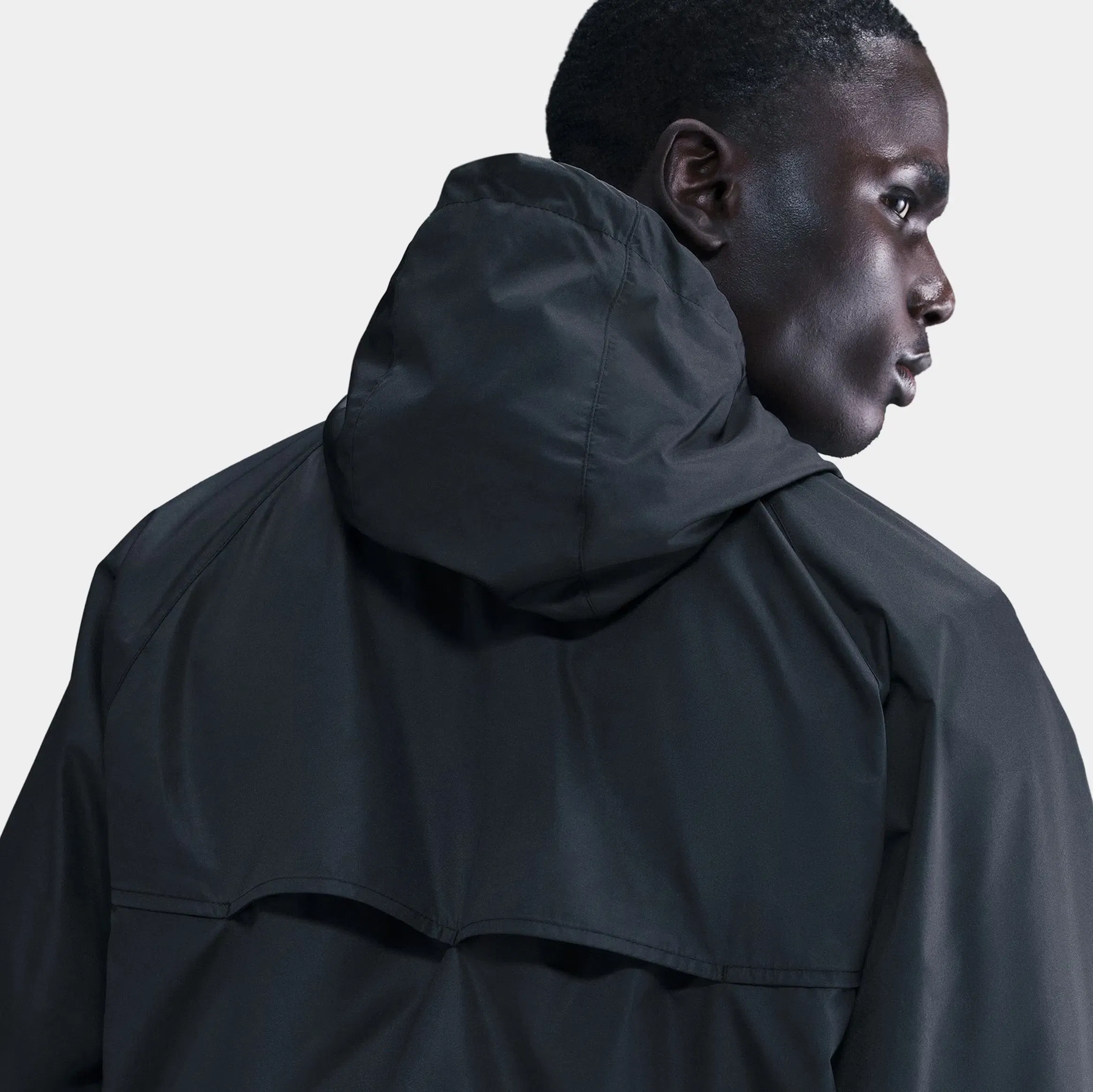 Nike Windrunner Lined Mens Jacket (Black/White)